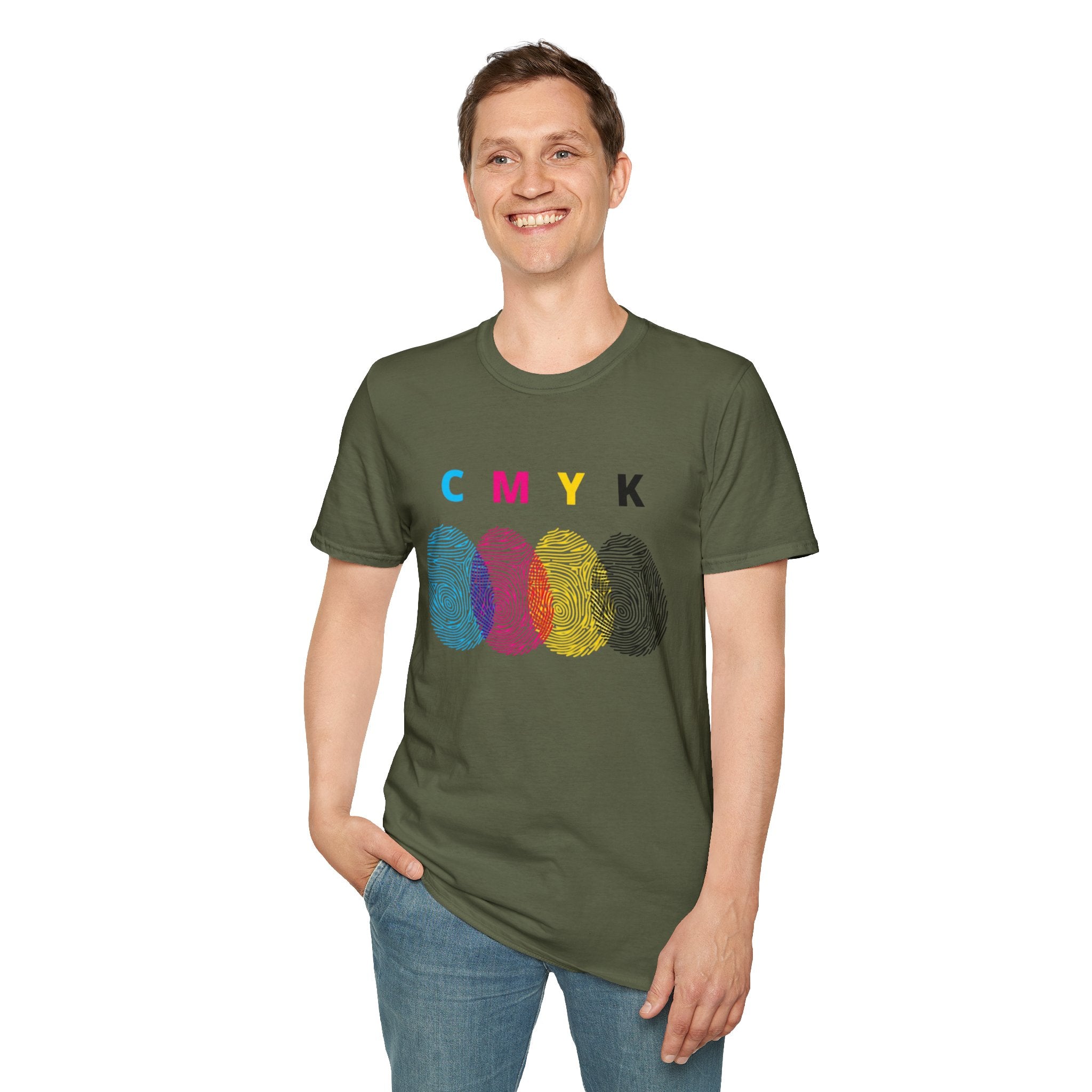 CMYK Fingerprint — T-Shirt
