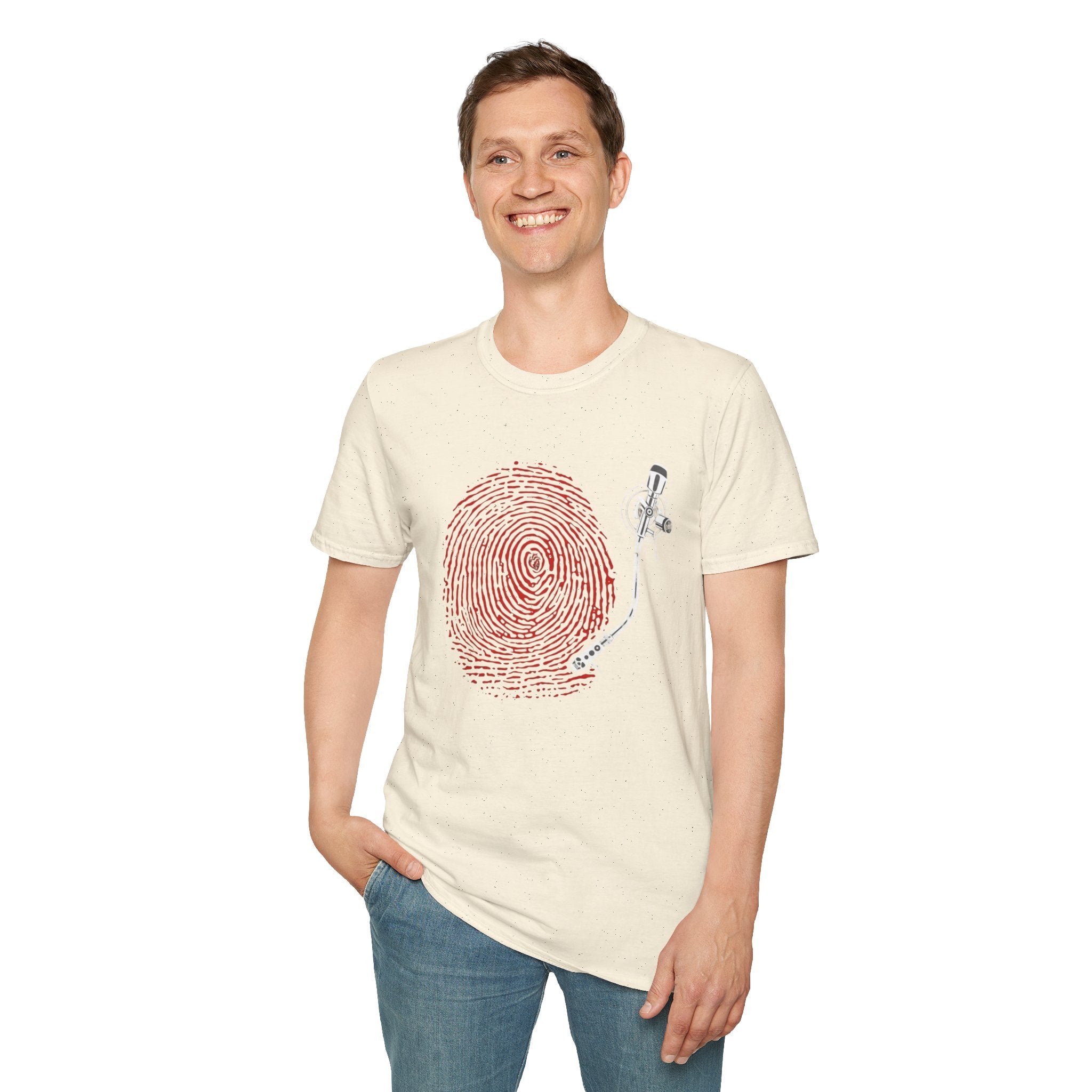 Fingerprint Turntable — T-Shirt