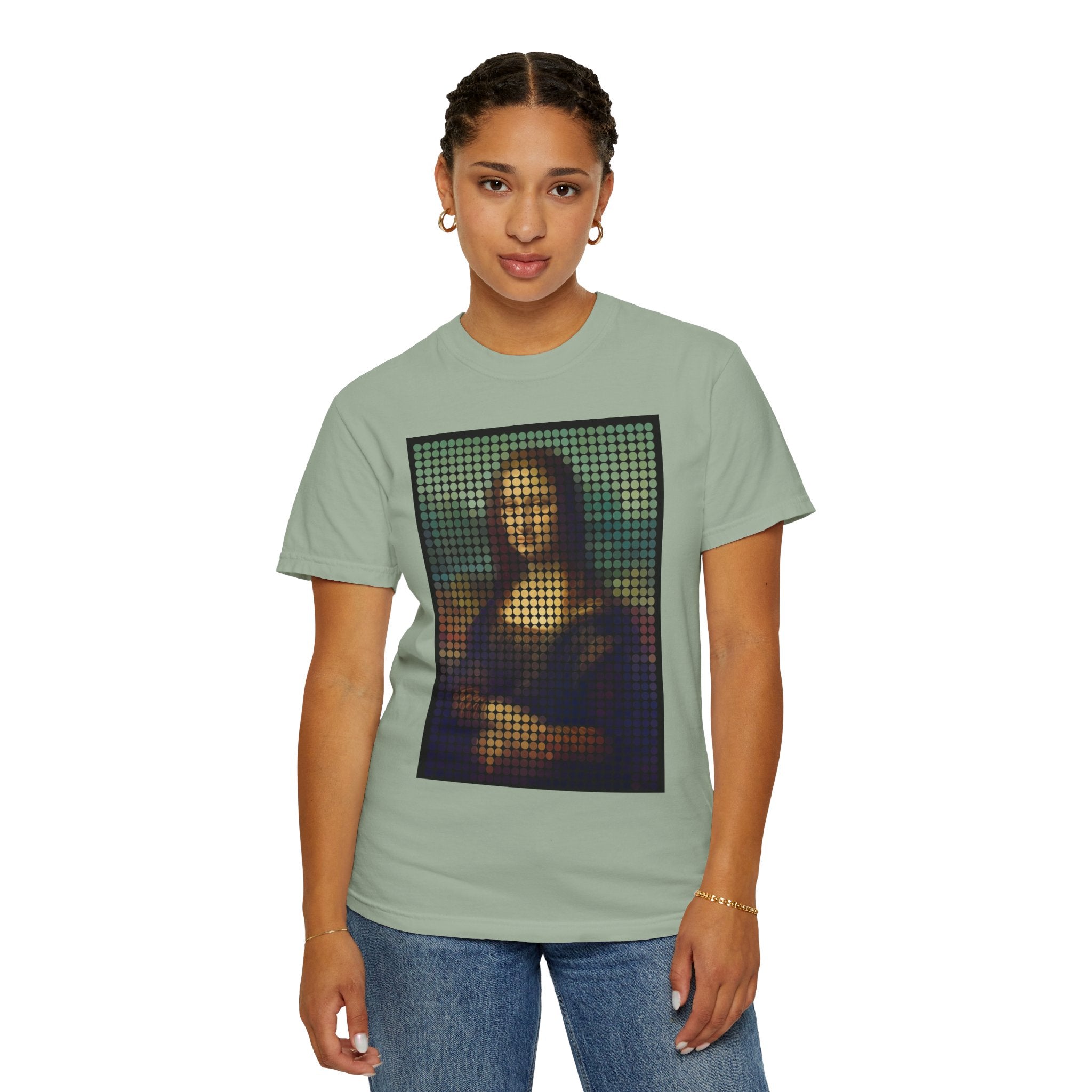 Mona Lisa Pixel Art — T-Shirt