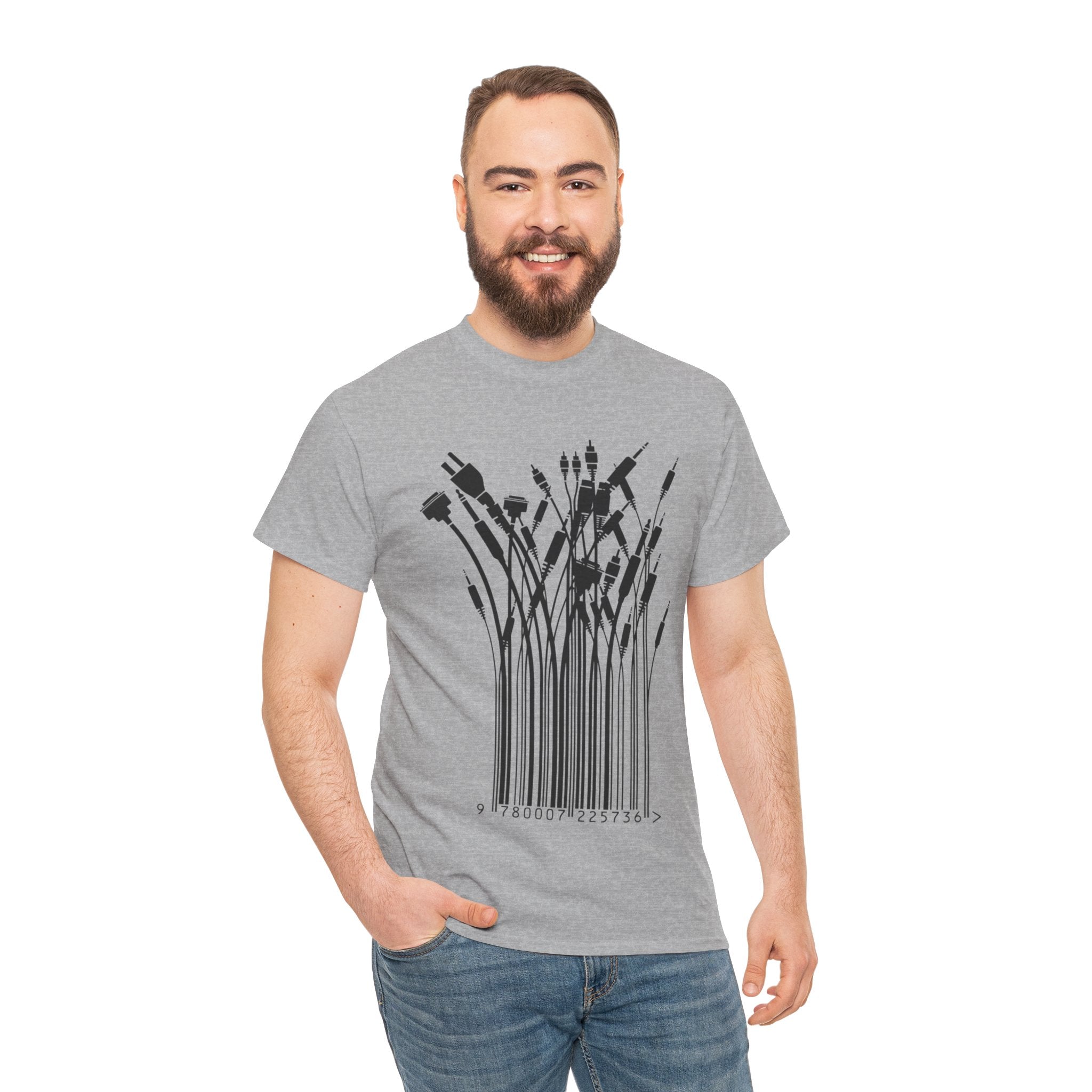 Barcode Wildflowers — T-Shirt