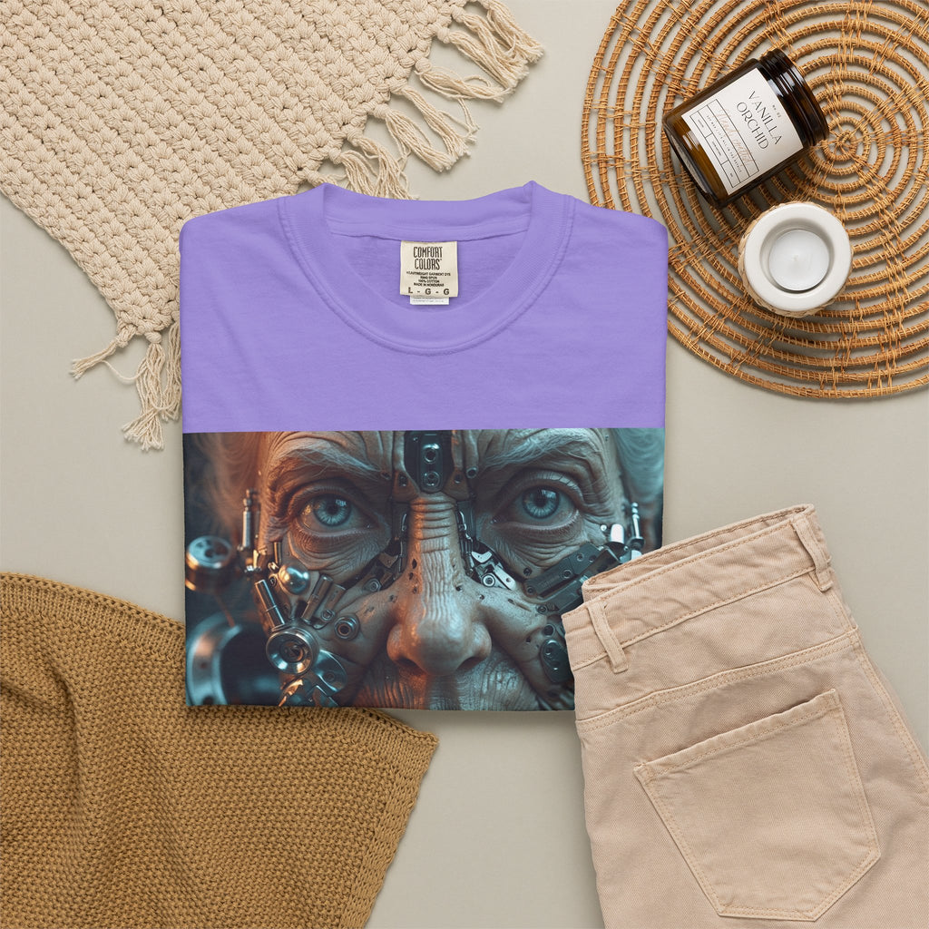Cybernetic Old Face —T‑Shirt