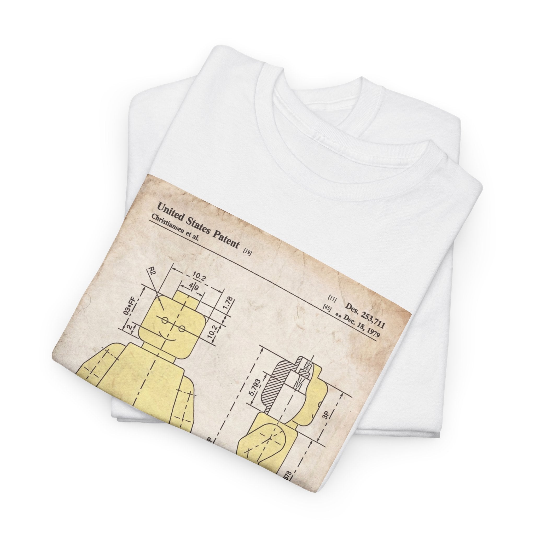 Lego Minifigure Patent — T‑Shirt