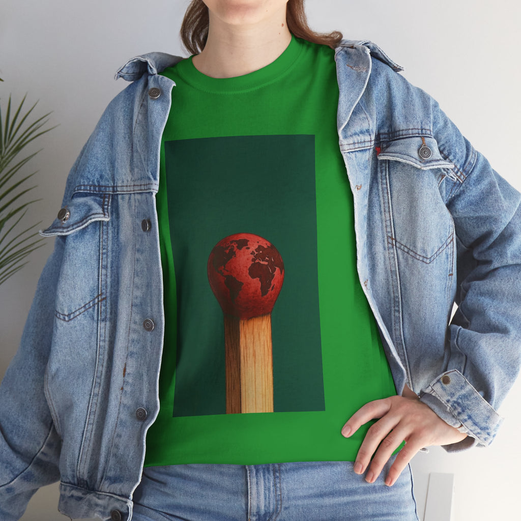 Matchstick Earth — T‑Shirt