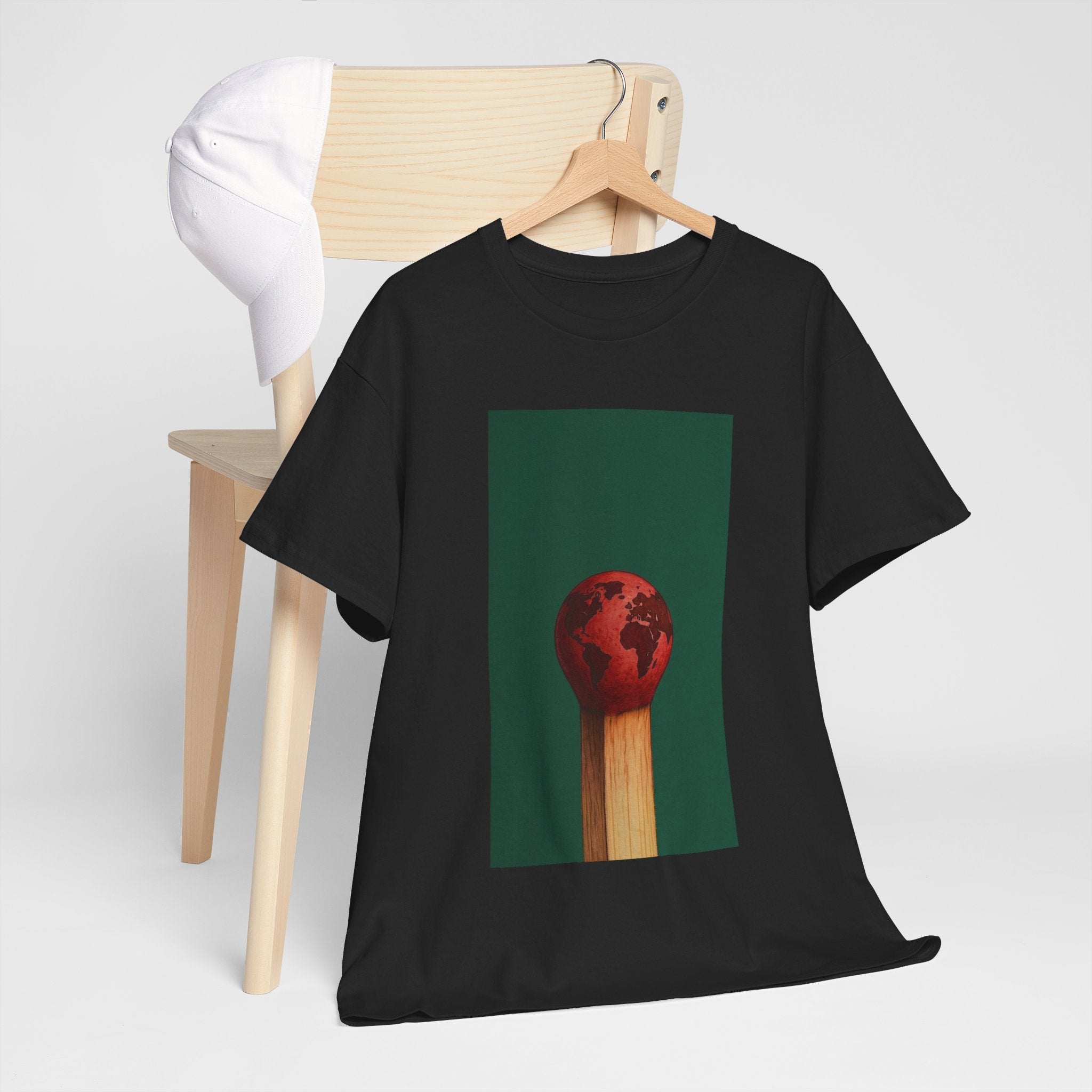Matchstick Earth — T‑Shirt