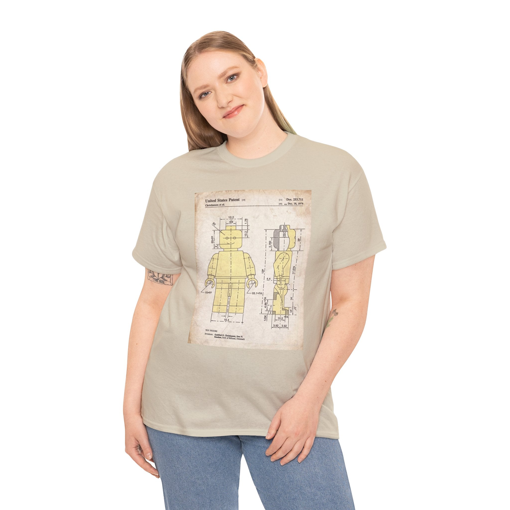 Lego Minifigure Patent — T‑Shirt