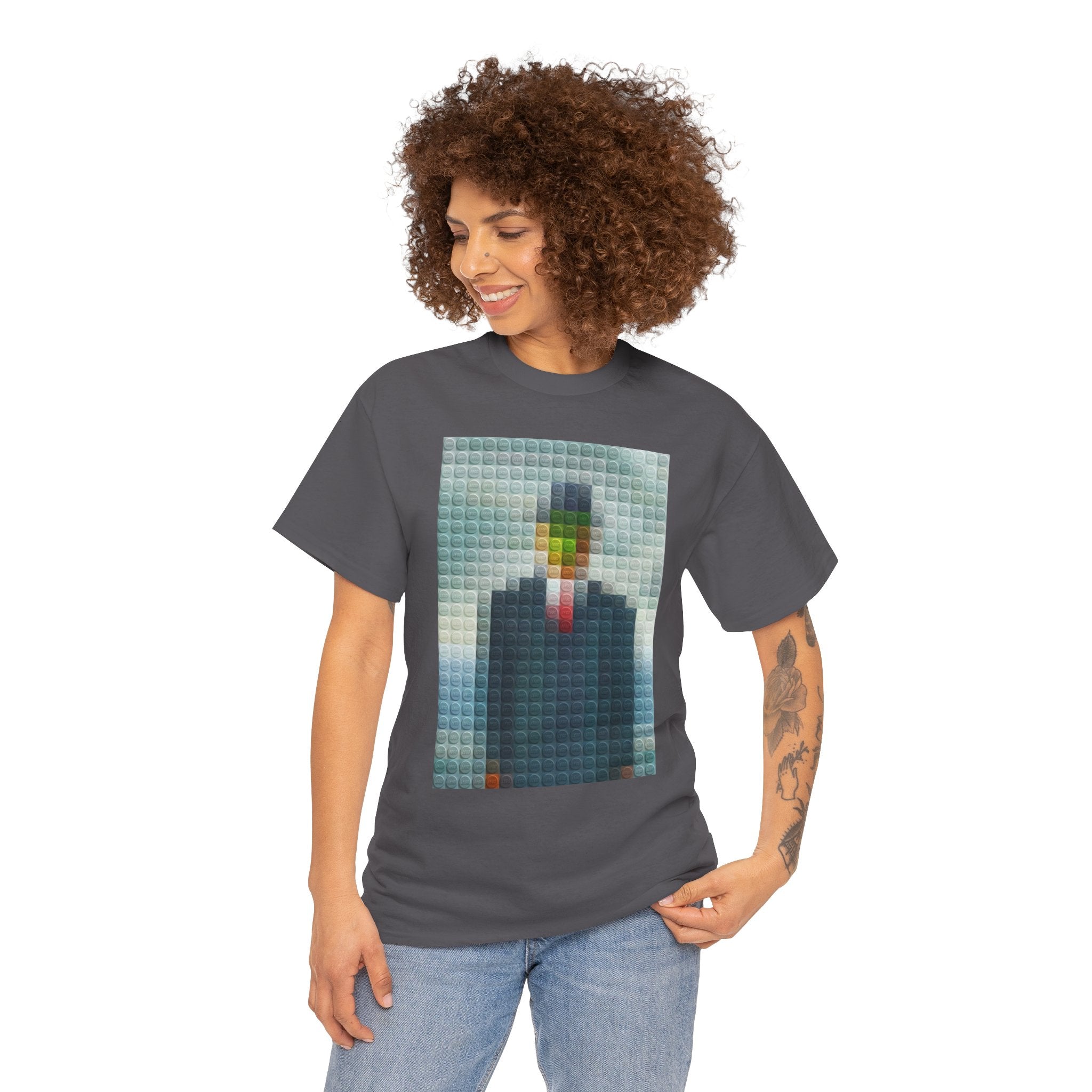 Surreal Pixelated Man - T-Shirt