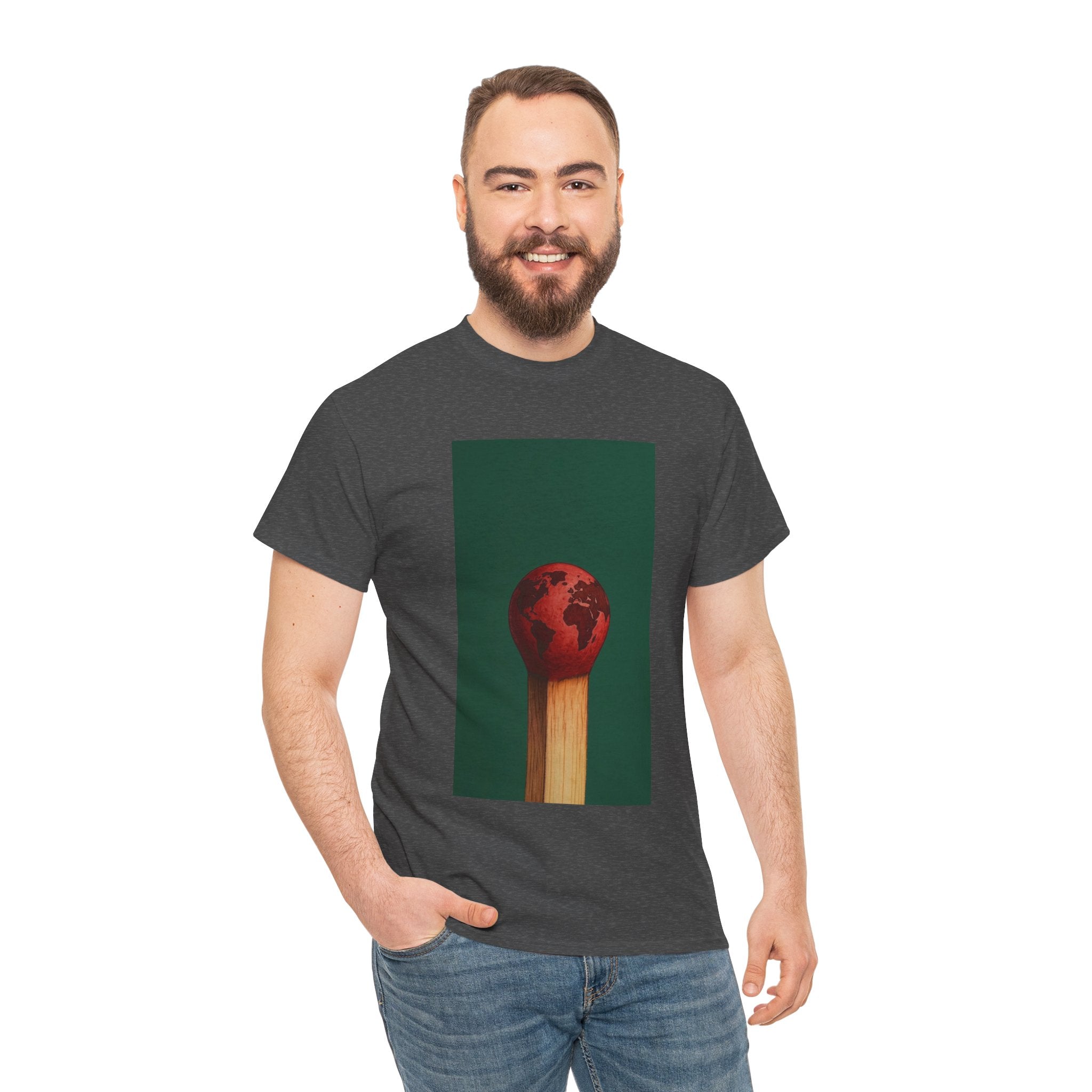 Matchstick Earth — T‑Shirt