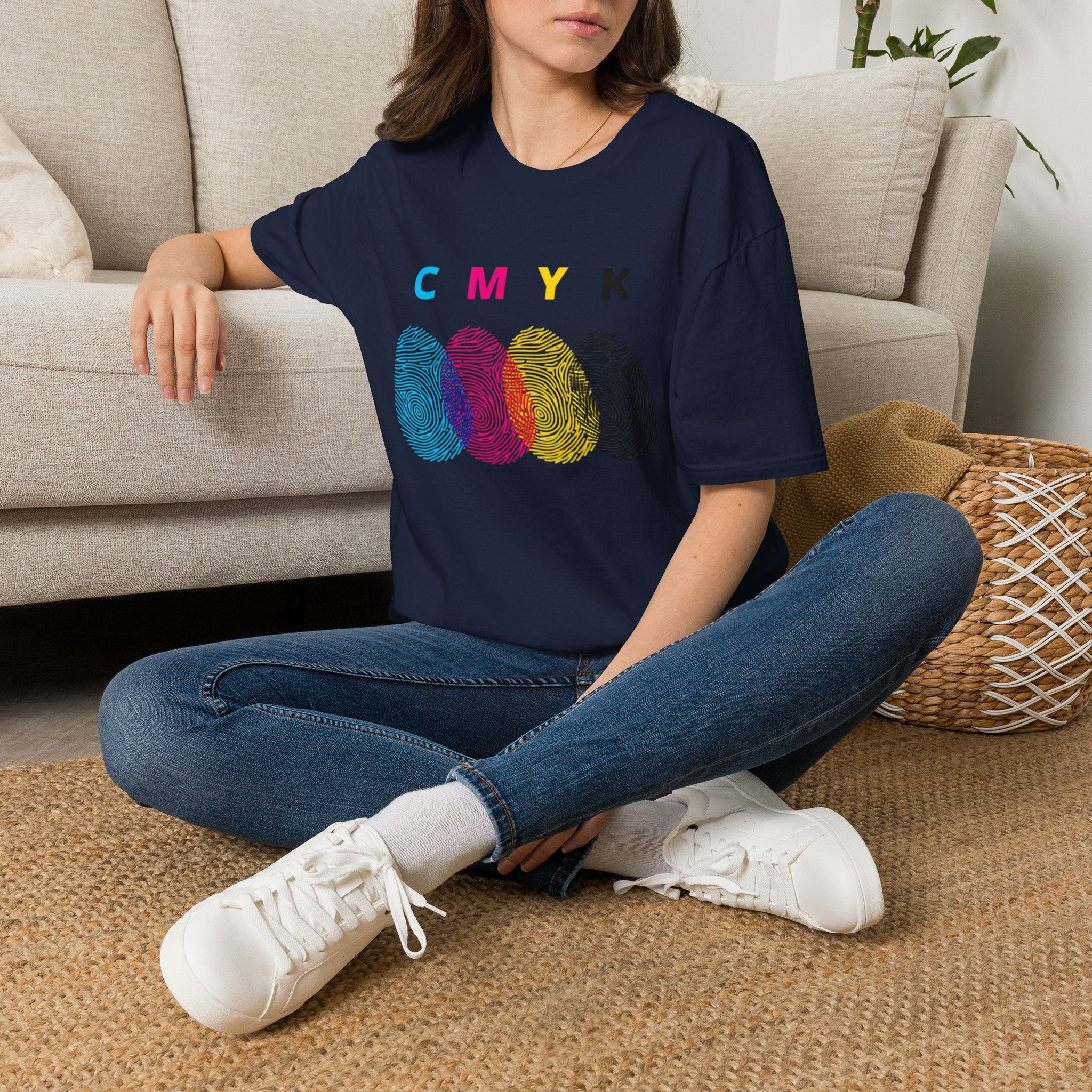 CMYK Fingerprint — T-Shirt