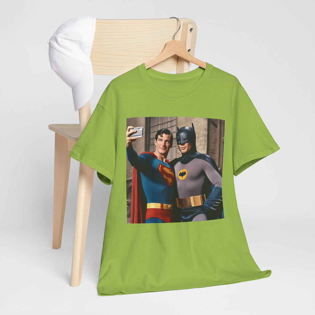 Retro Superhero Selfie - T shirt