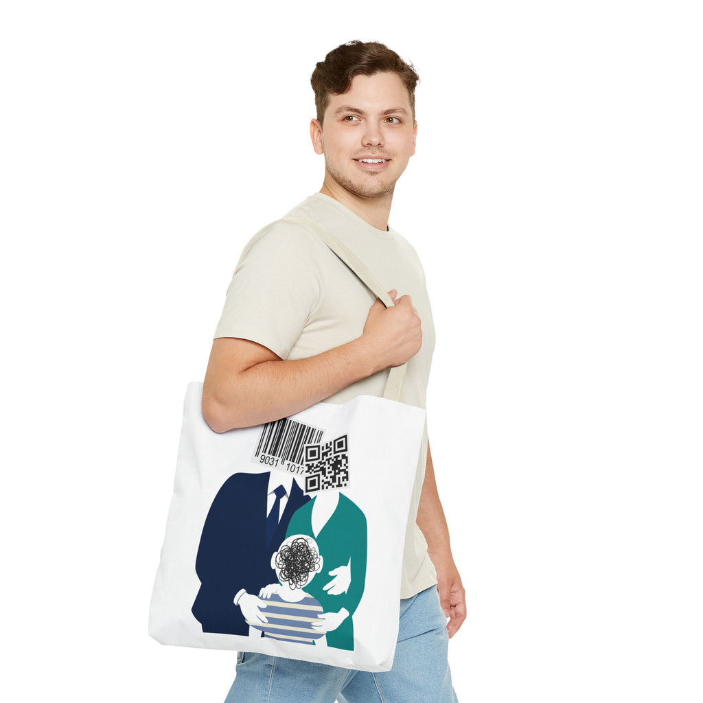 Barcode Family Portrait Tote Bag