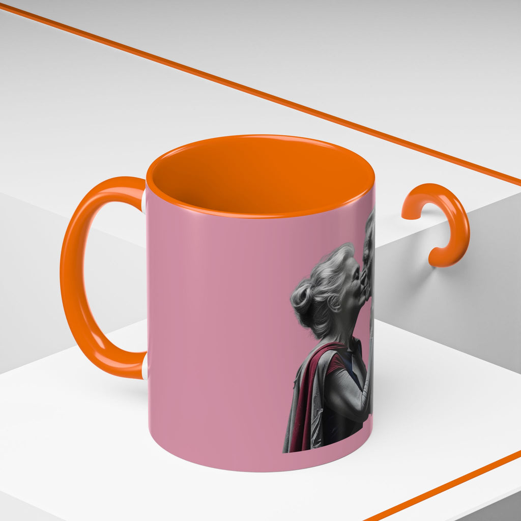 Elderly Superhero Couple — Coffee Mug