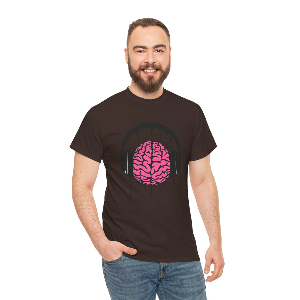Music Lover Dripping Brain — T-Shirt