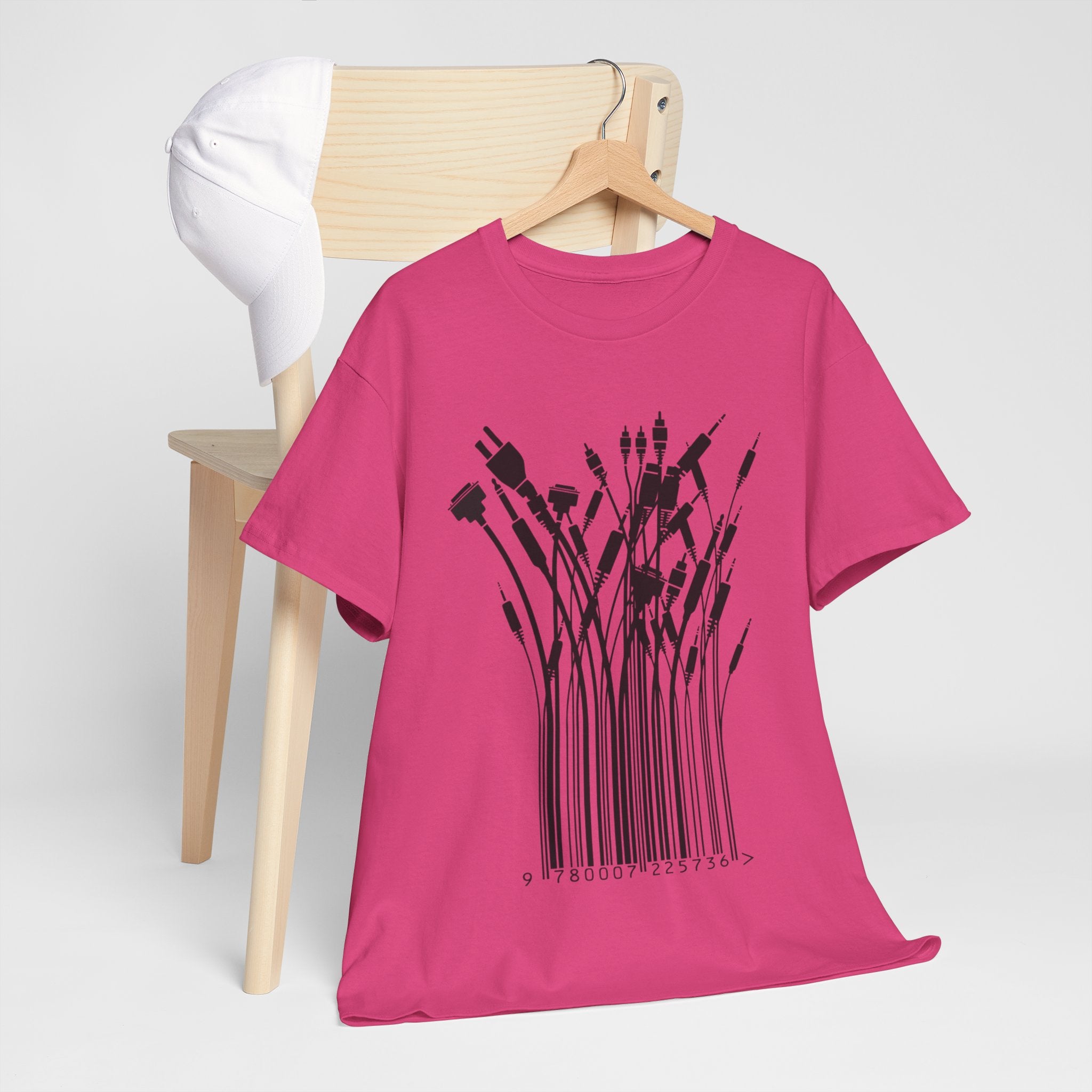 Barcode Wildflowers — T-Shirt