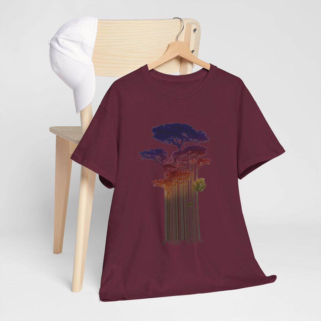 Barcode Forest T‑Shirt