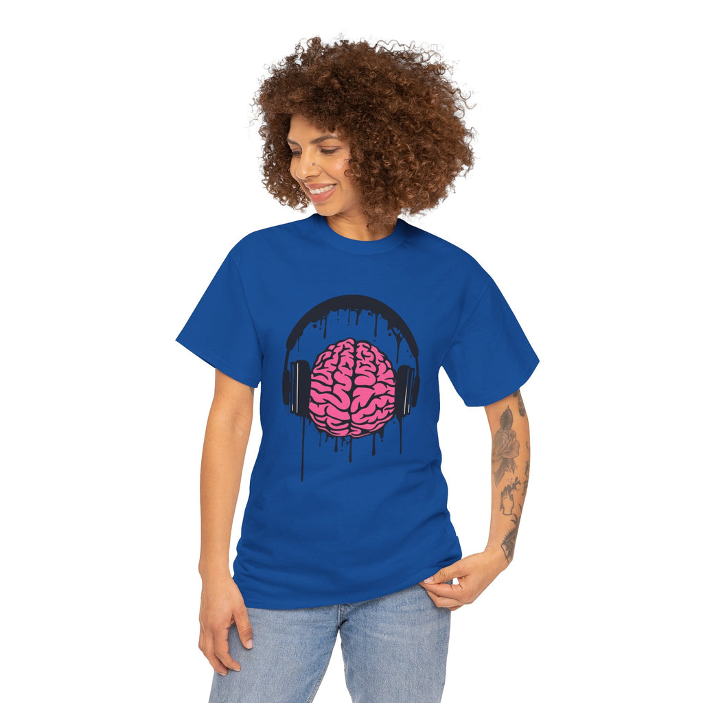 Music Lover Dripping Brain — T-Shirt