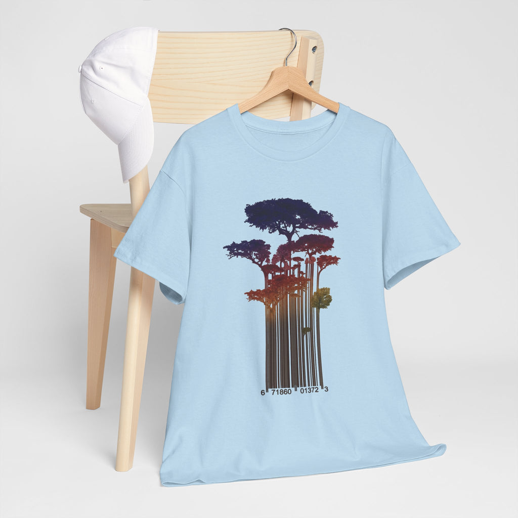 Barcode Forest T‑Shirt