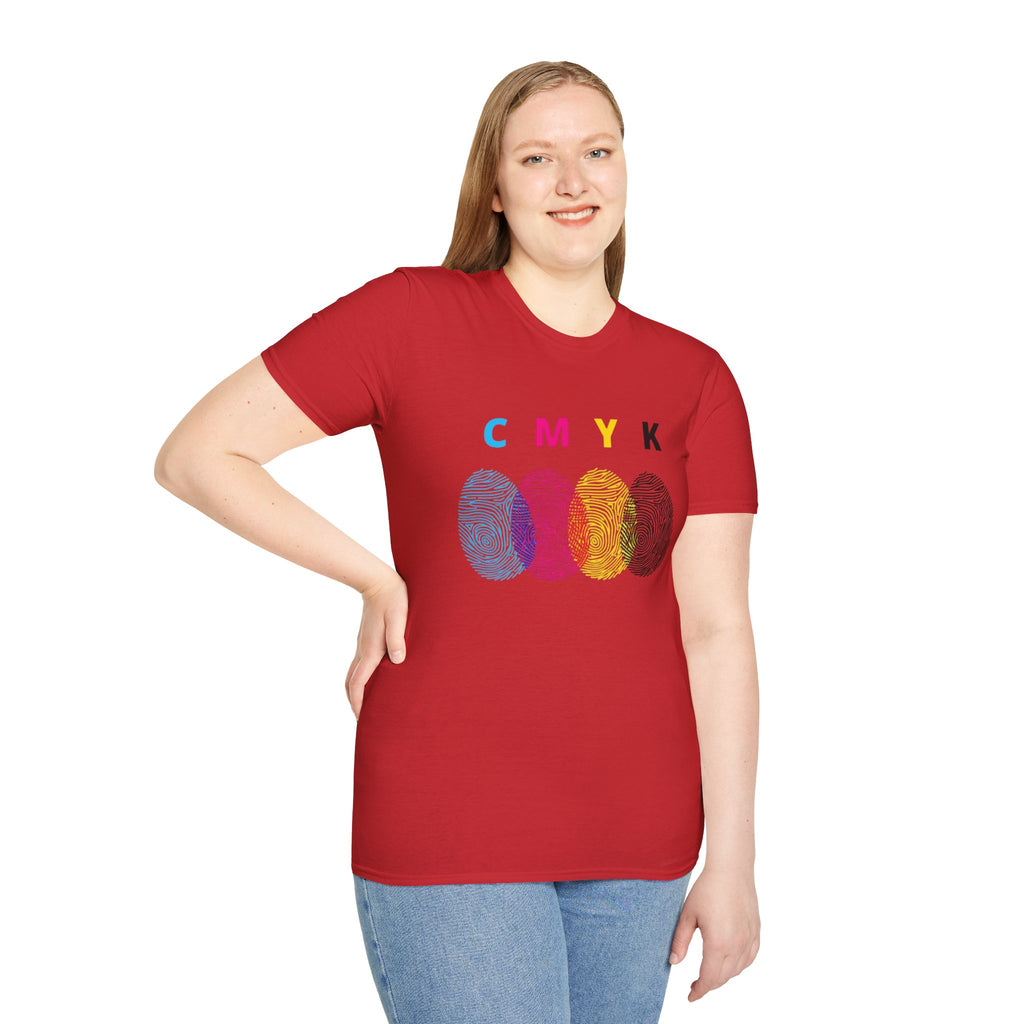 CMYK Fingerprint — T-Shirt