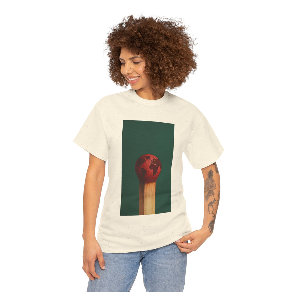 Matchstick Earth — T‑Shirt