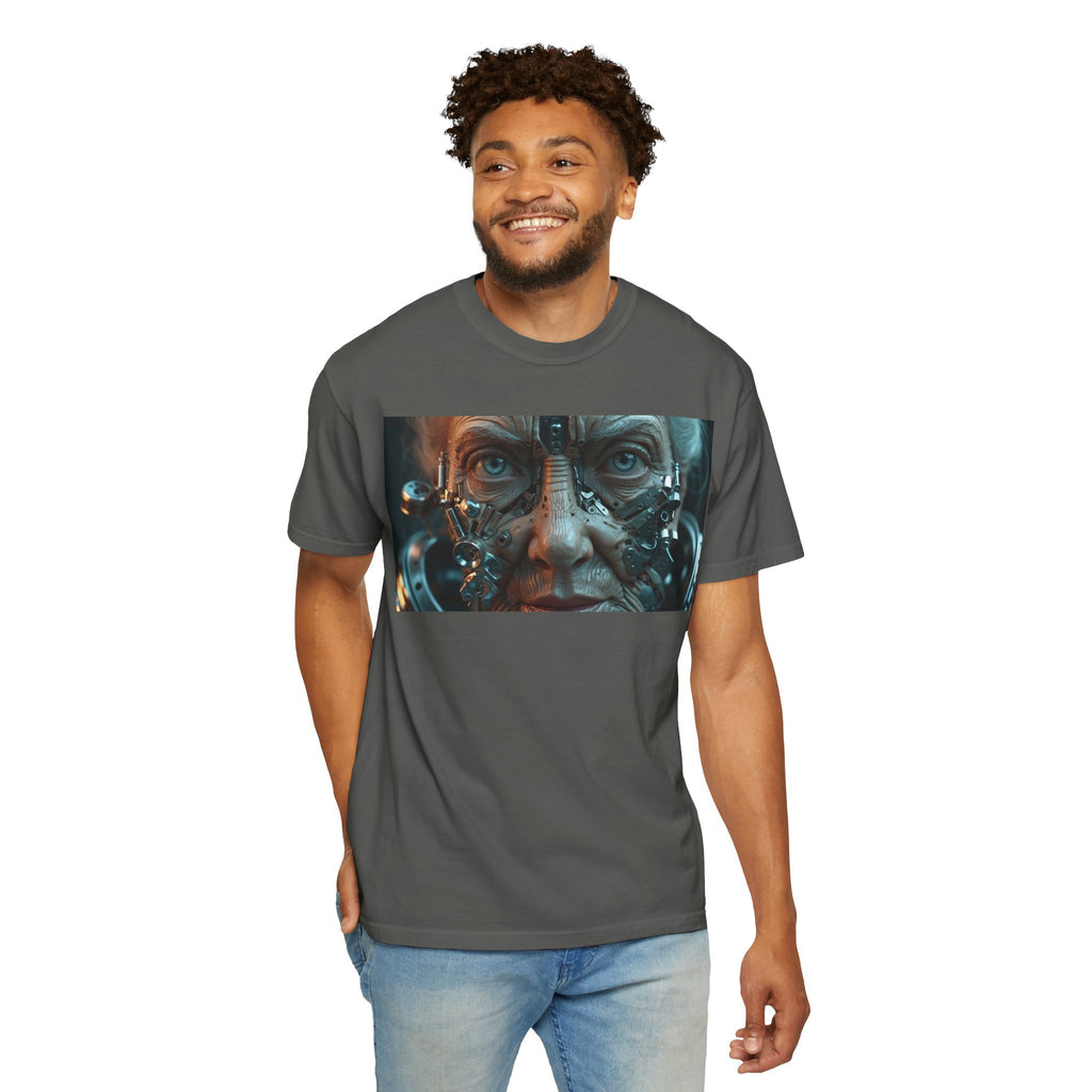 Cybernetic Old Face —T‑Shirt