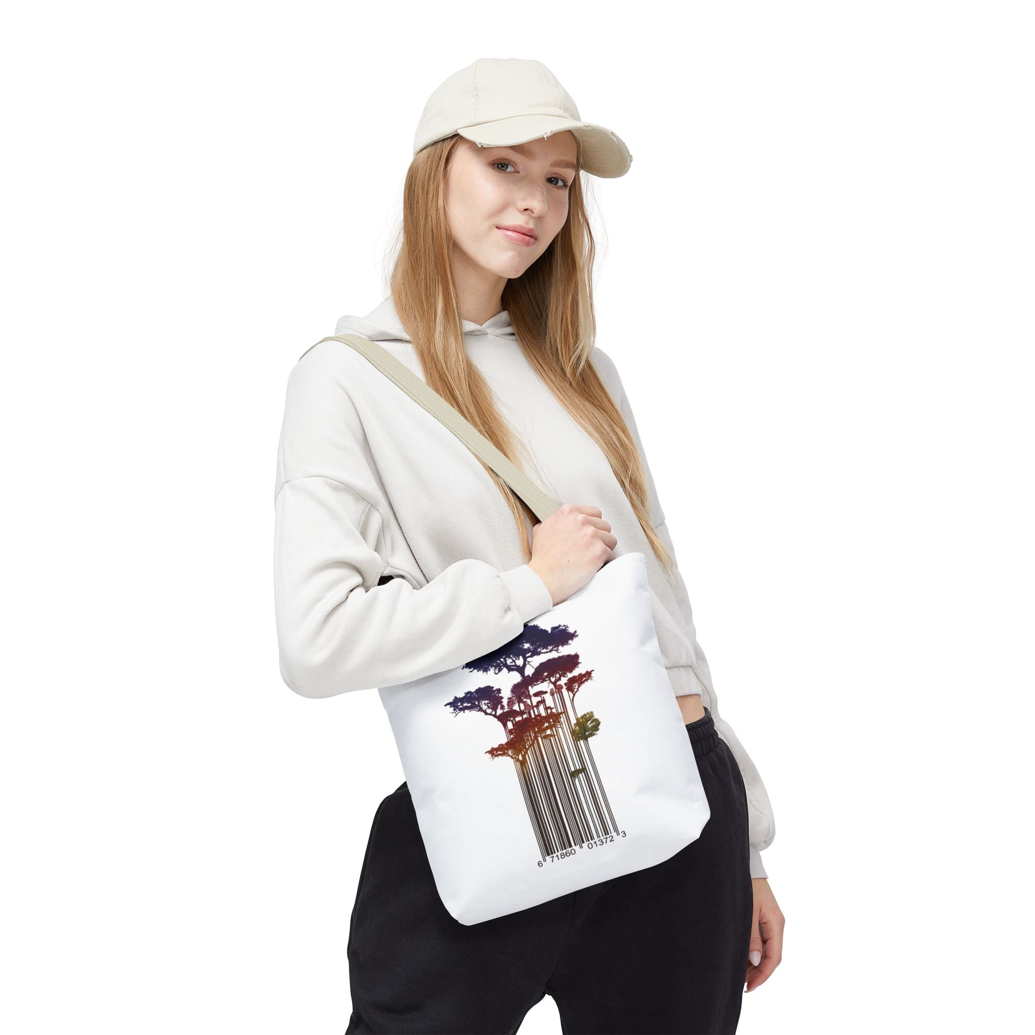 Barcode Forest — Tote Bag