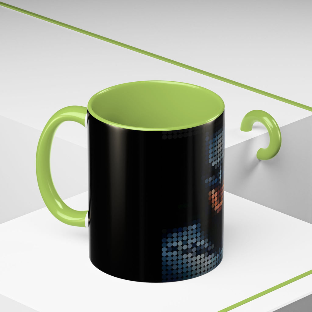 Pixel Art Dark Knight — Coffee Mug