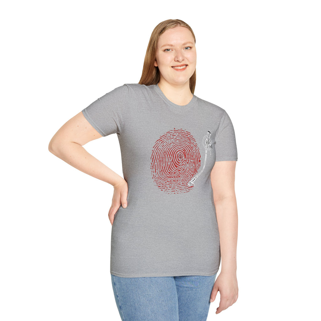 Fingerprint Turntable — T-Shirt