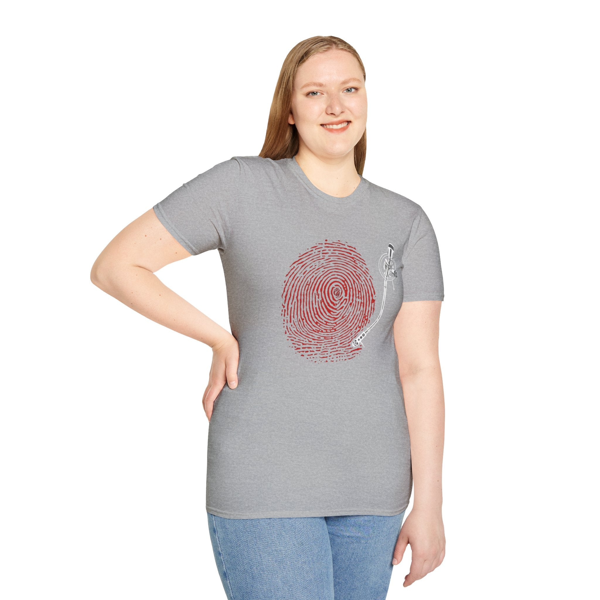 Fingerprint Turntable — T-Shirt