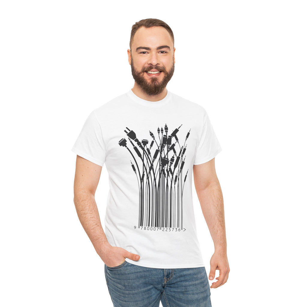 Barcode Wildflowers — T-Shirt
