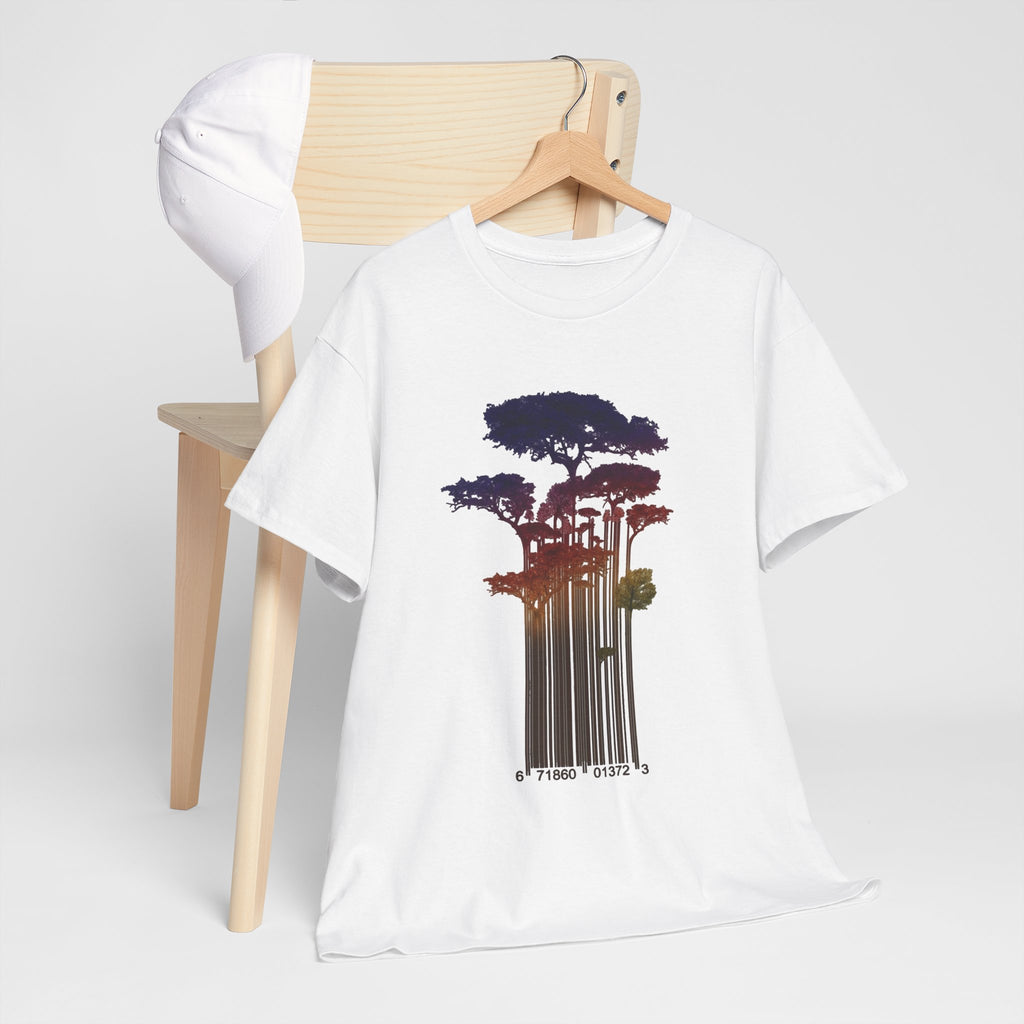 Barcode Forest T‑Shirt