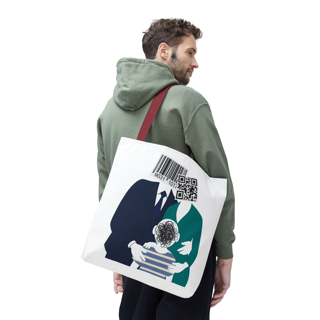 Barcode Family Portrait Tote Bag