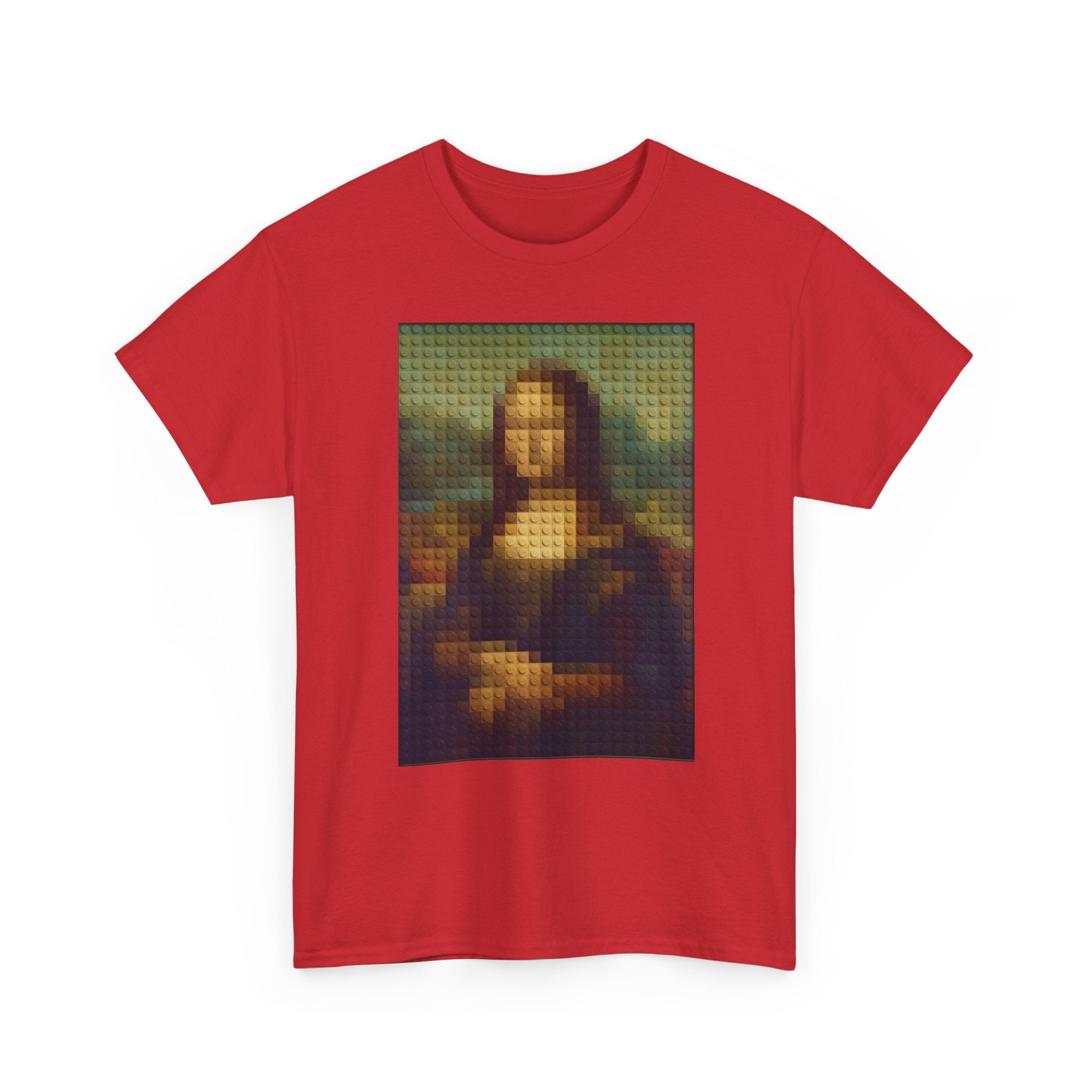 Pixelated Mona Lisa - T‑Shirt