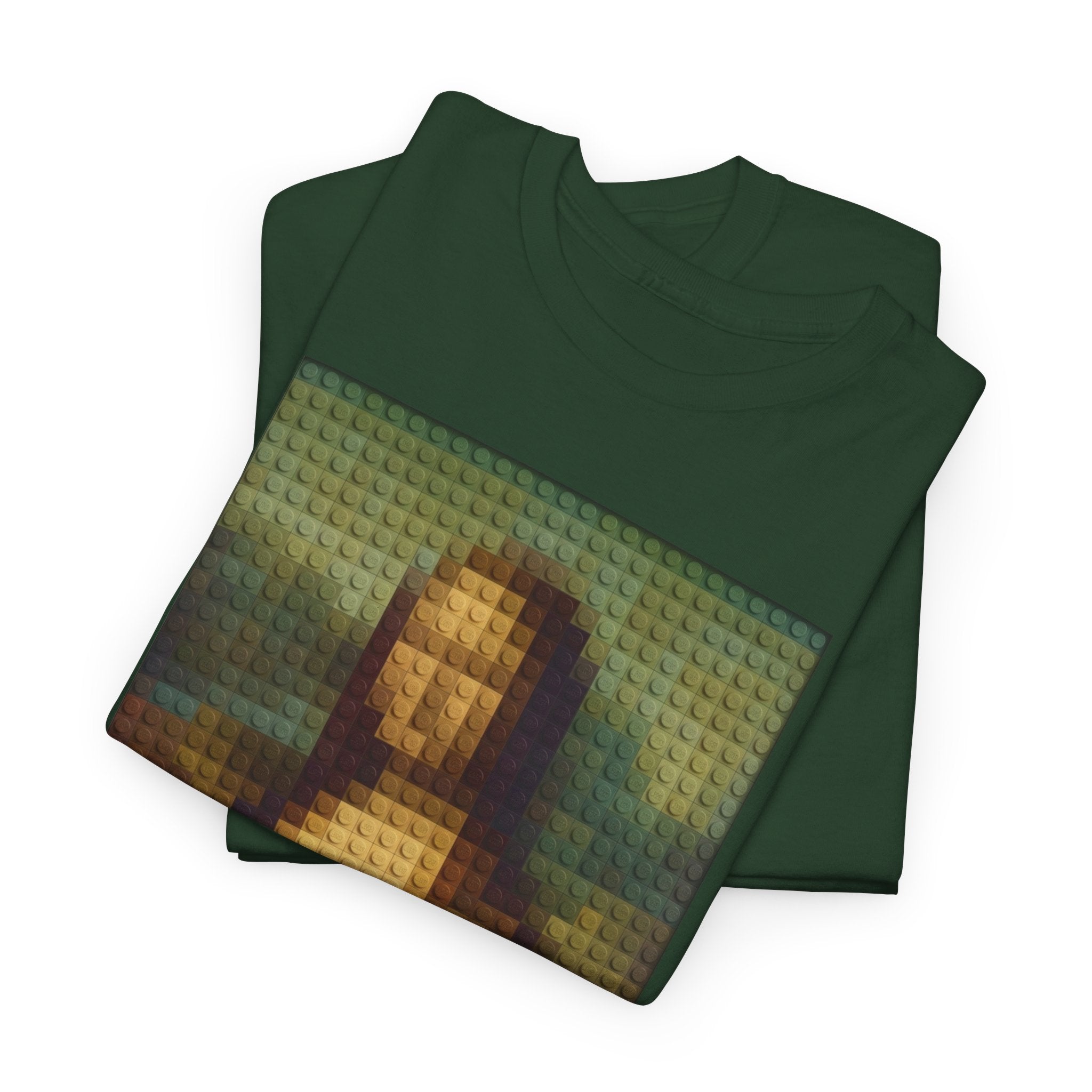Pixelated Mona Lisa - T‑Shirt
