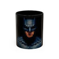 Pixel Art Dark Knight — Coffee Mug