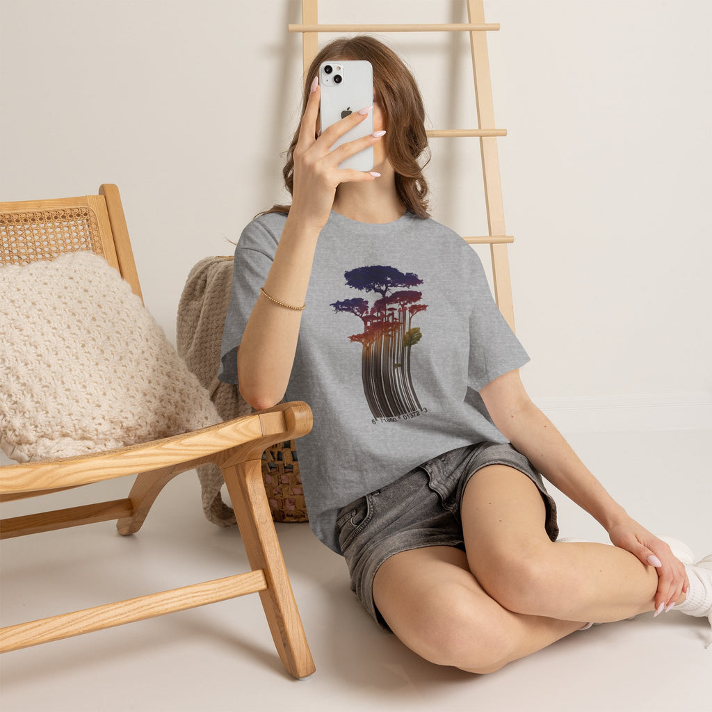 Barcode Forest T‑Shirt