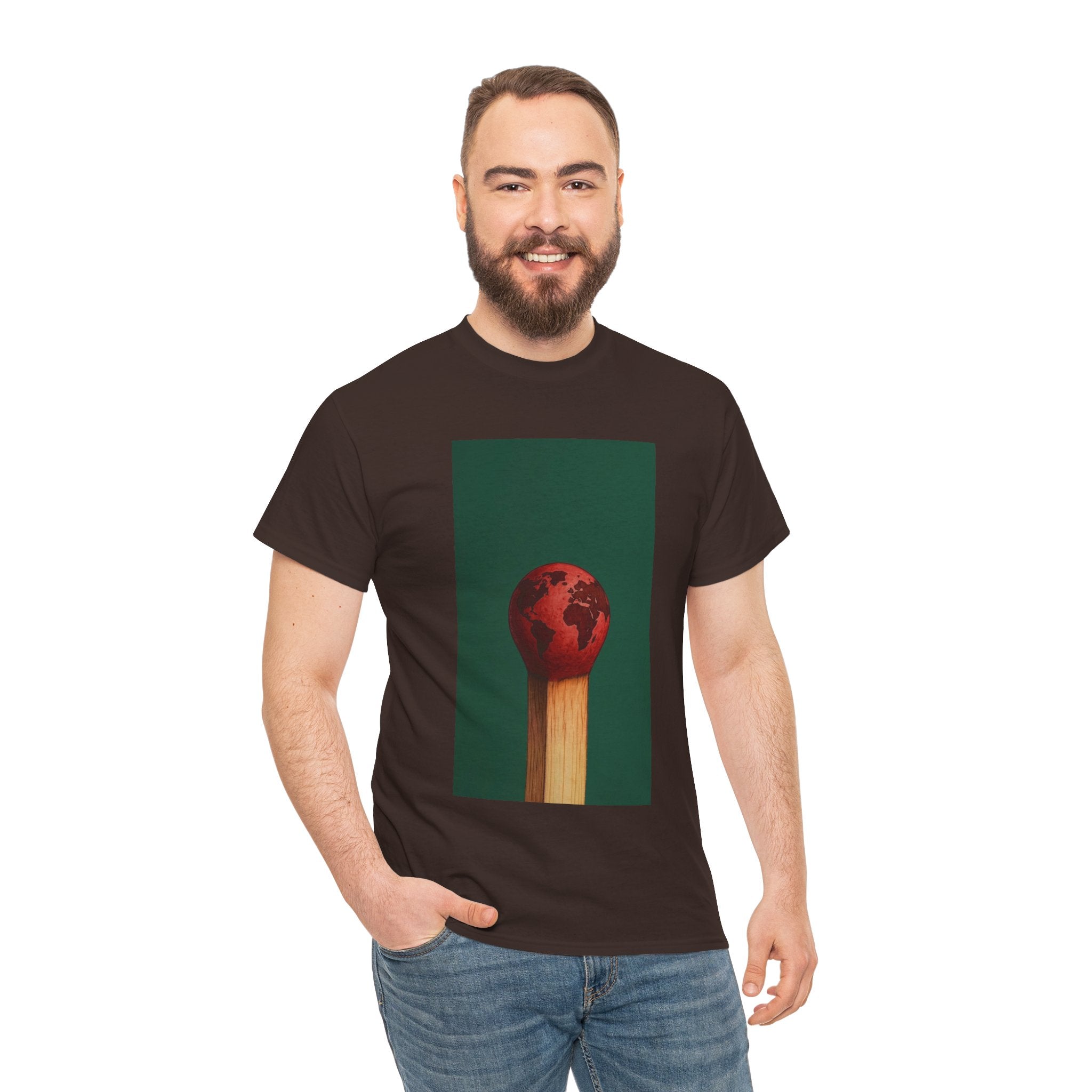 Matchstick Earth — T‑Shirt