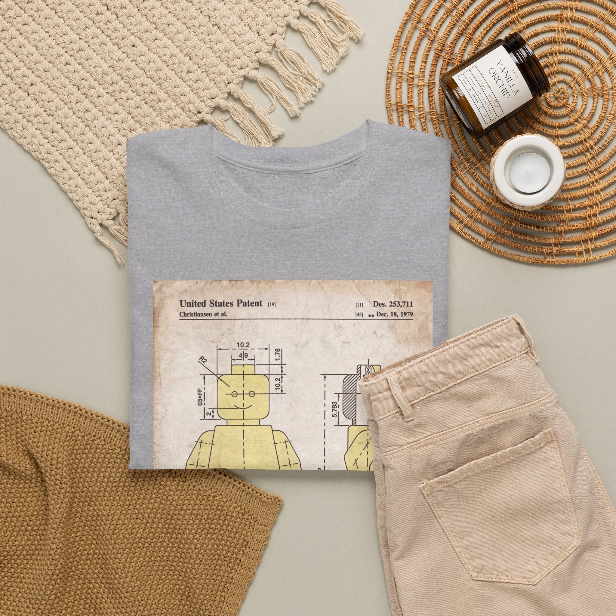 Lego Minifigure Patent — T‑Shirt