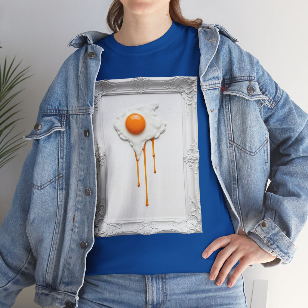 Artful Drip Fried Egg — T‑Shirt
