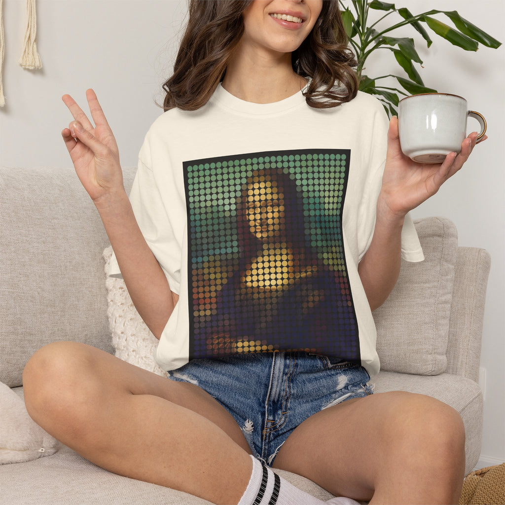 Mona Lisa Pixel Art — T-Shirt