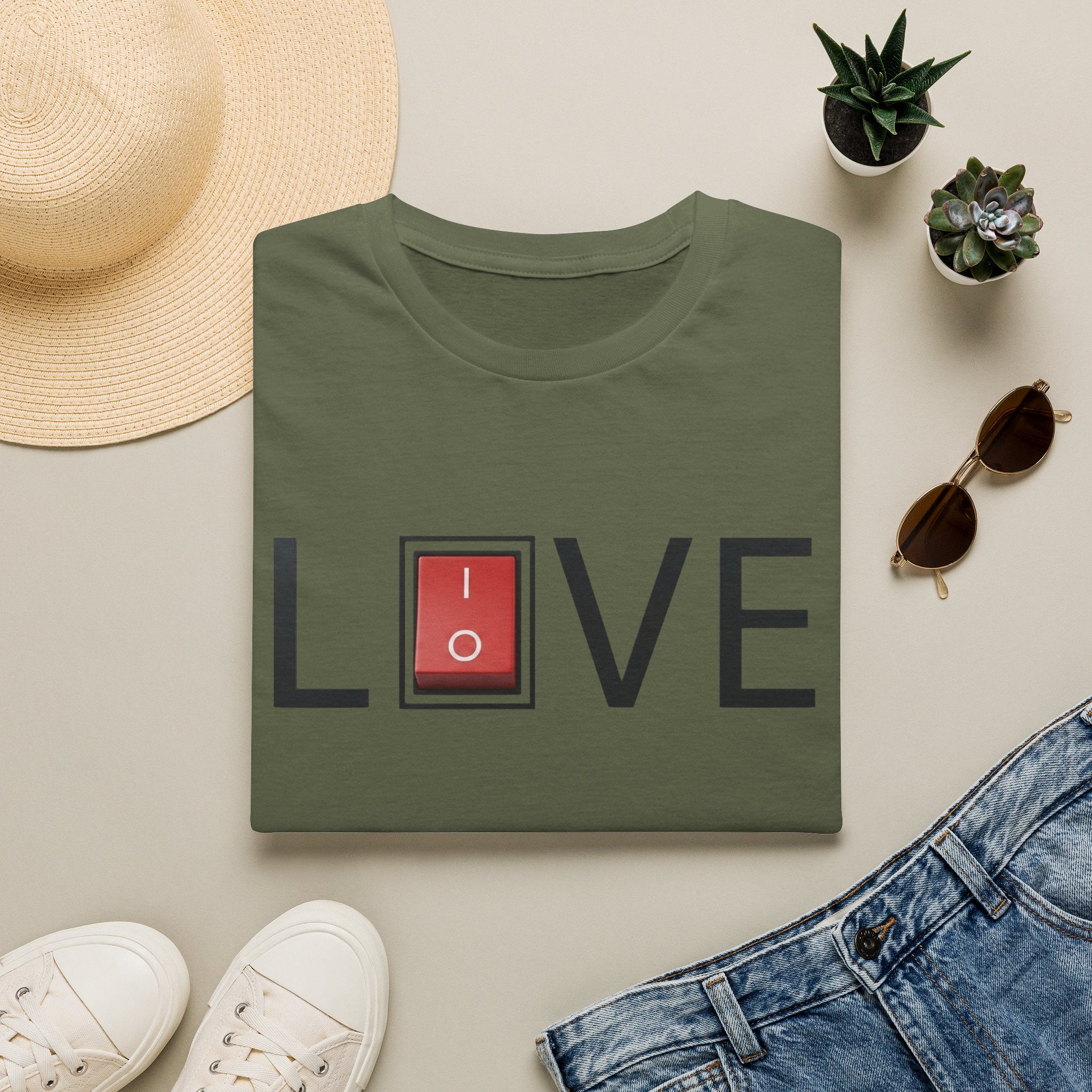 LOVE-LIVE with Red Switch — T-Shirt