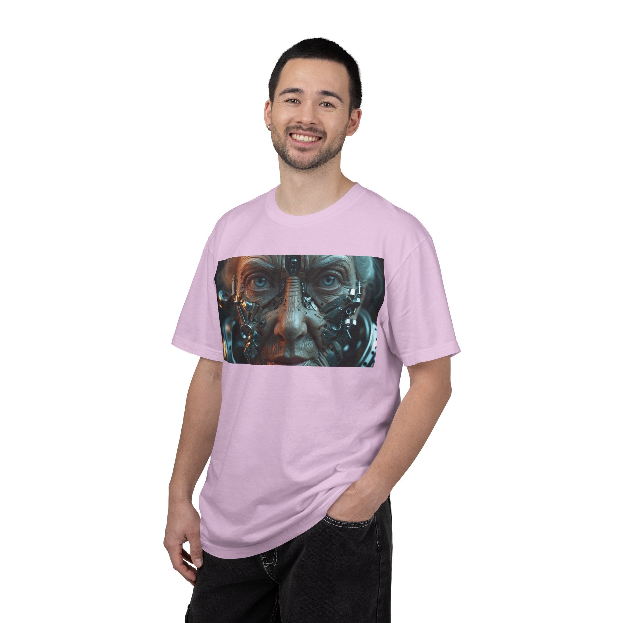 Cybernetic Old Face —T‑Shirt