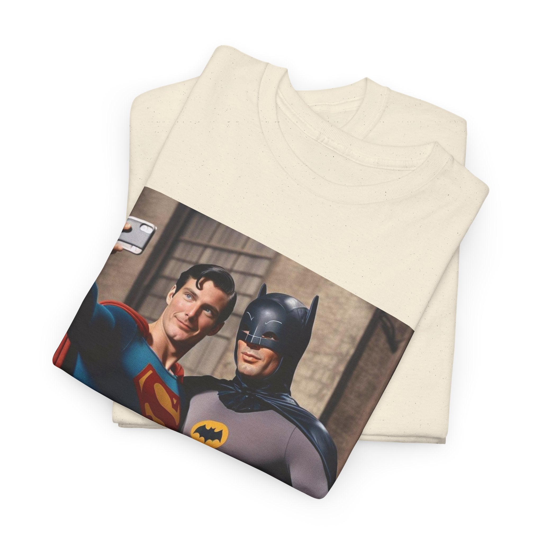 Retro Superhero Selfie - T shirt
