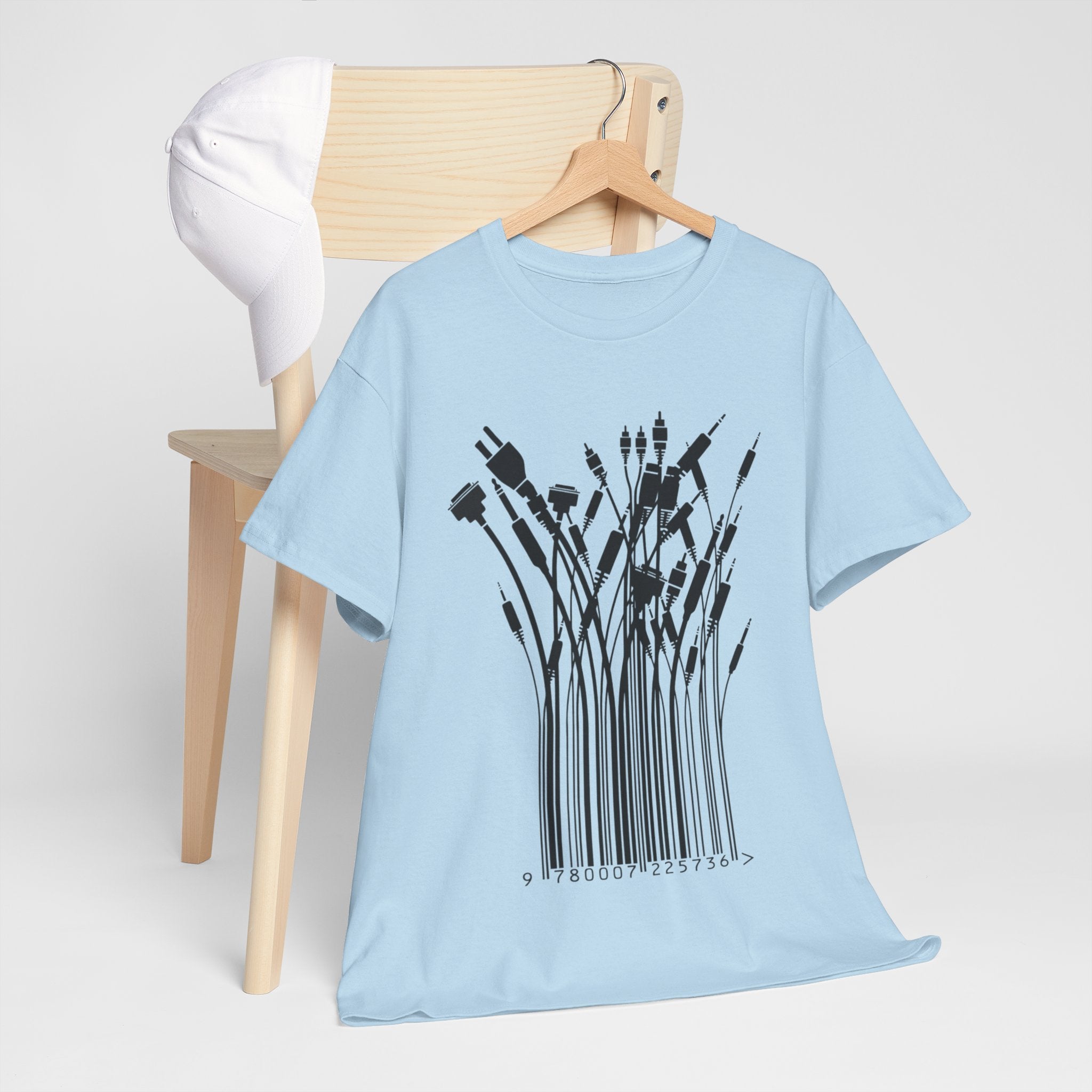 Barcode Wildflowers — T-Shirt