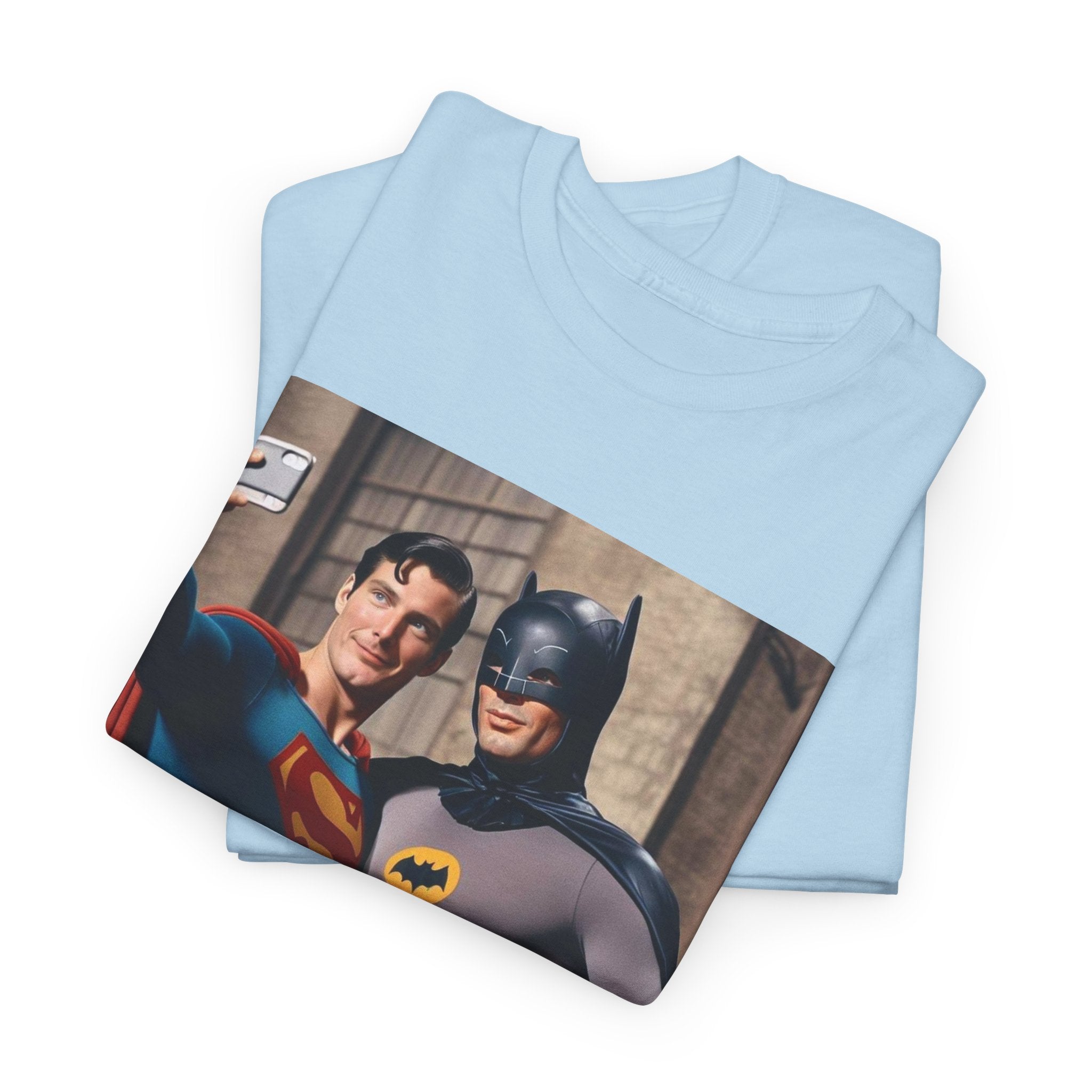 Retro Superhero Selfie - T shirt