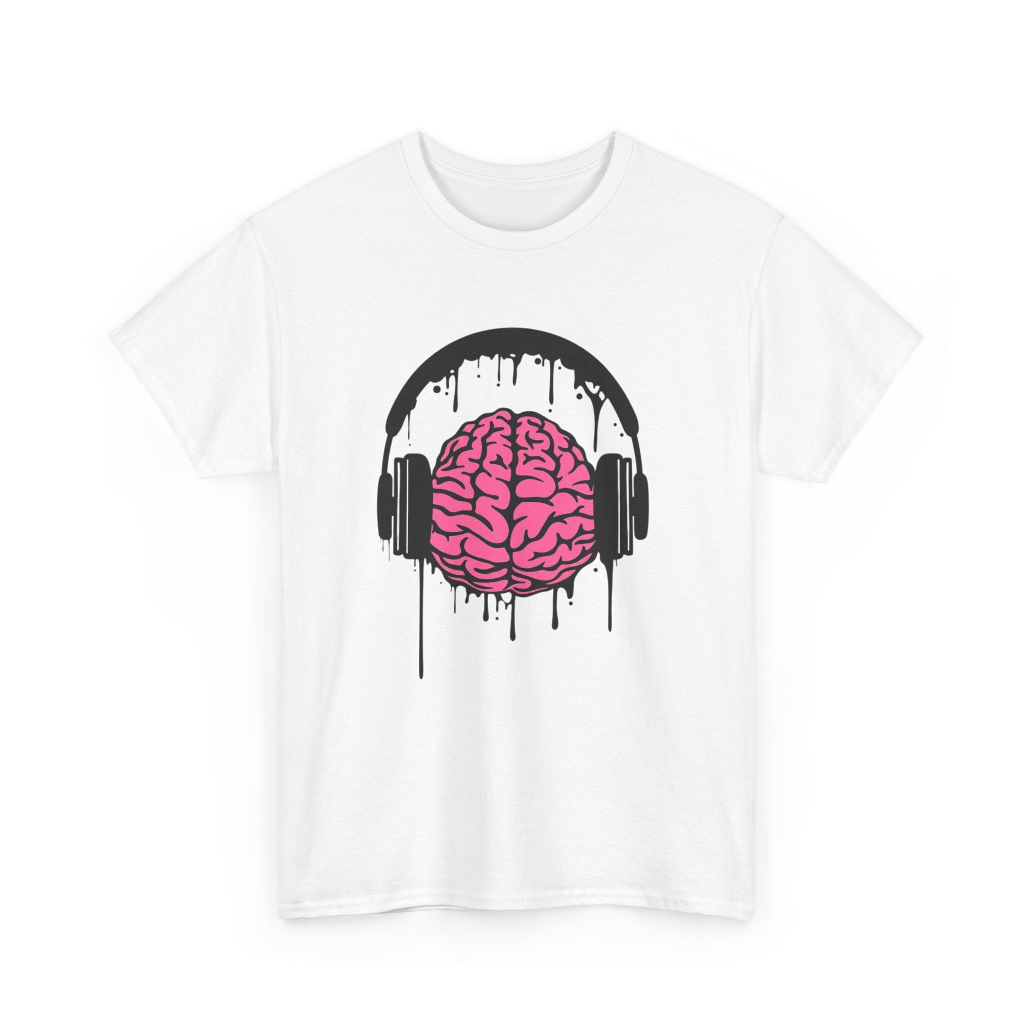 Music Lover Dripping Brain — T-Shirt