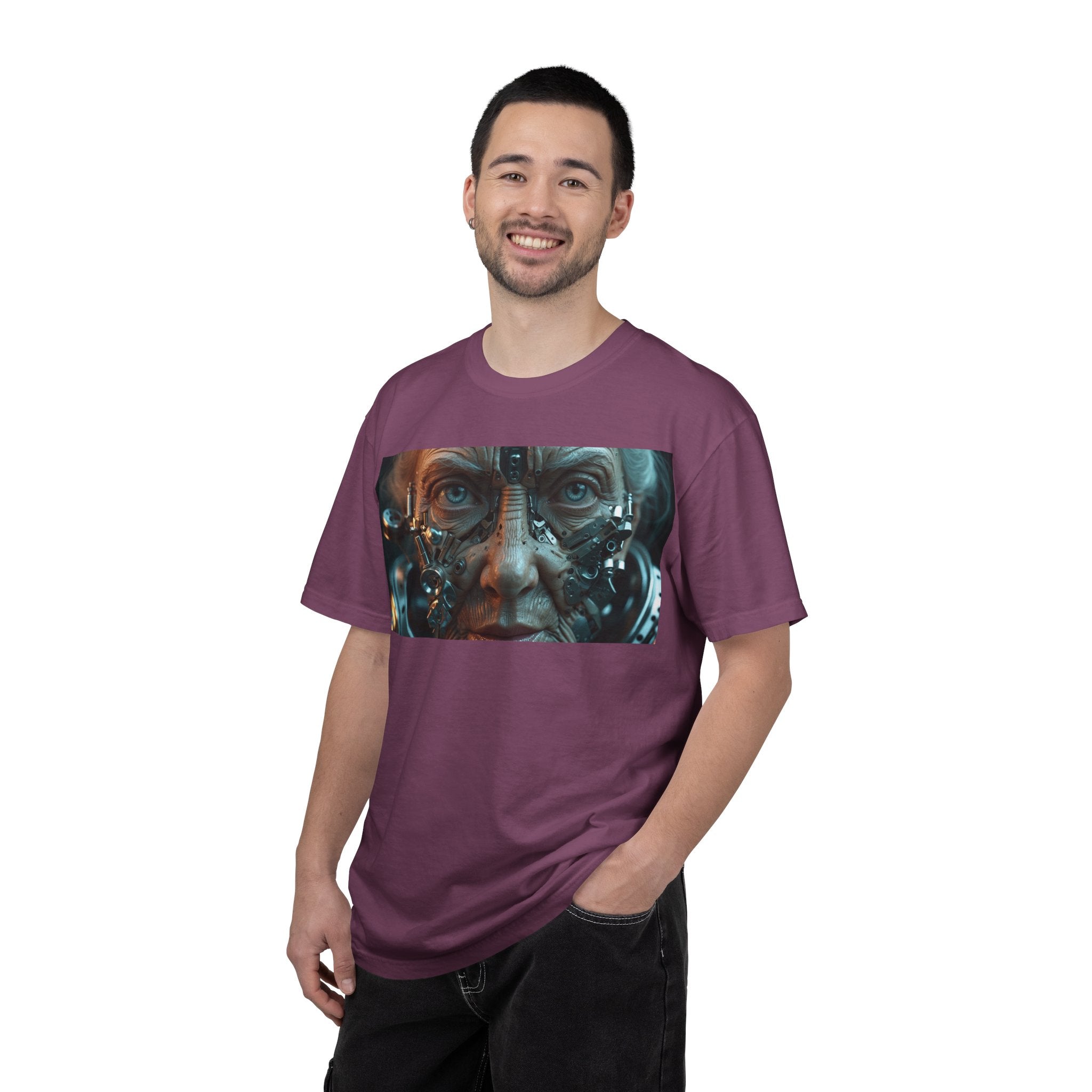 Cybernetic Old Face —T‑Shirt