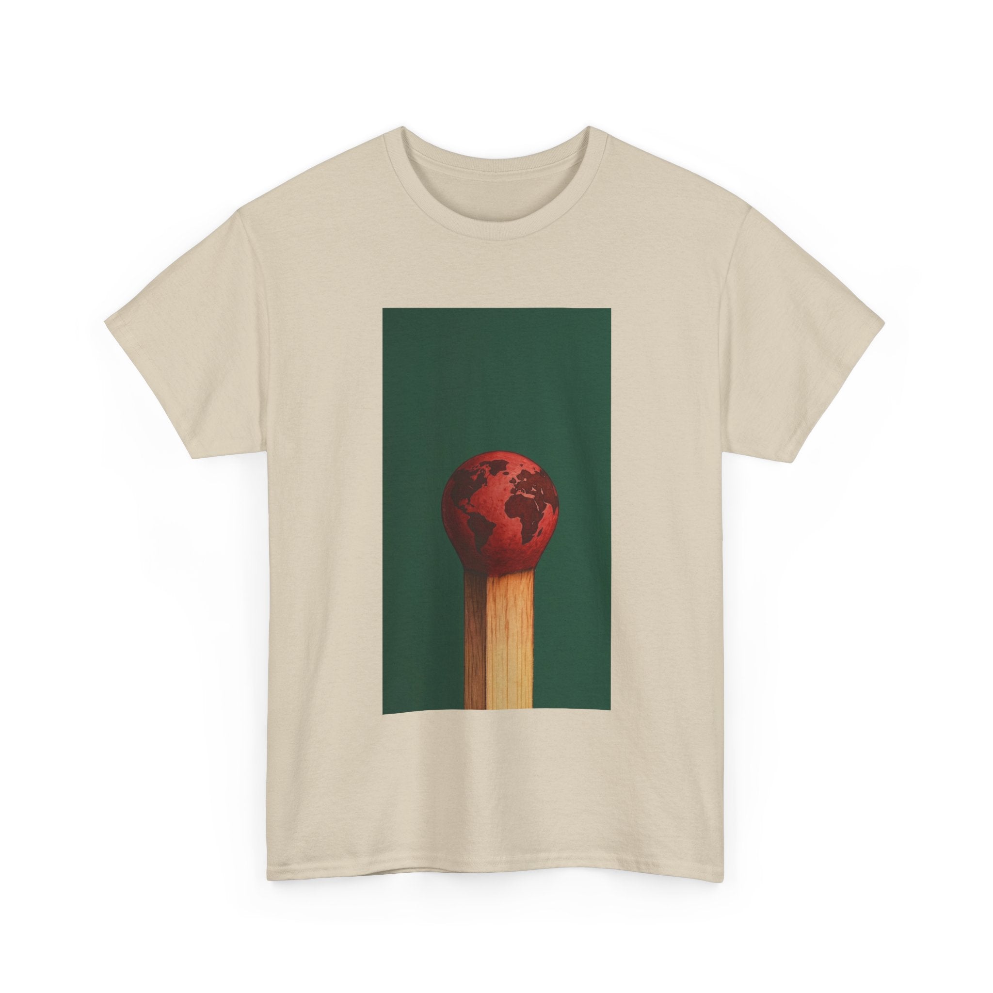 Matchstick Earth — T‑Shirt