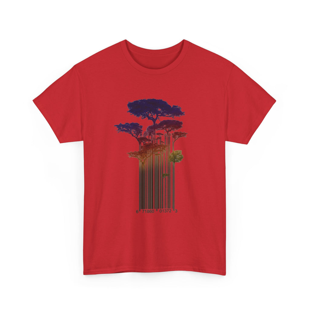 Barcode Forest T‑Shirt