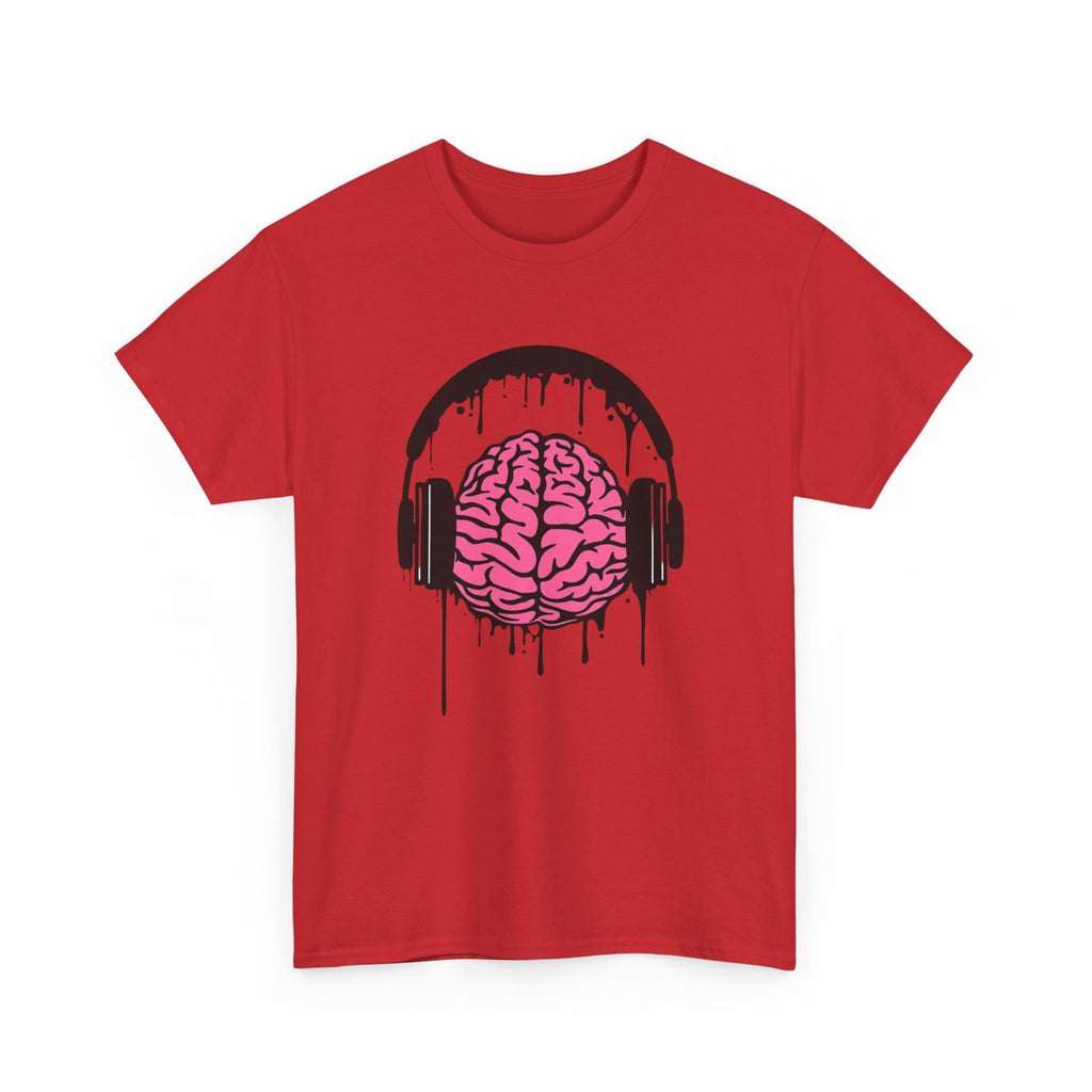 Music Lover Dripping Brain — T-Shirt