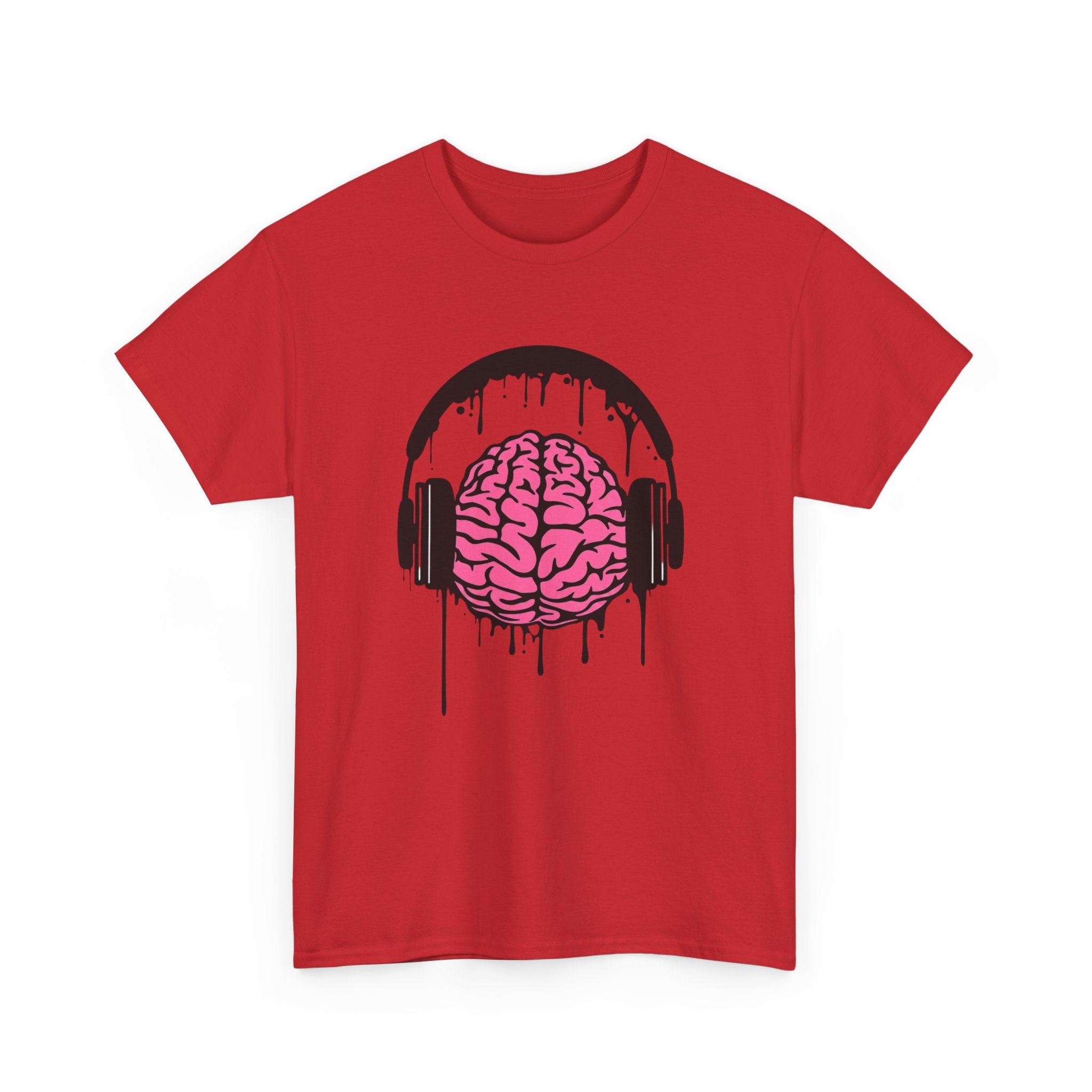Music Lover Dripping Brain — T-Shirt
