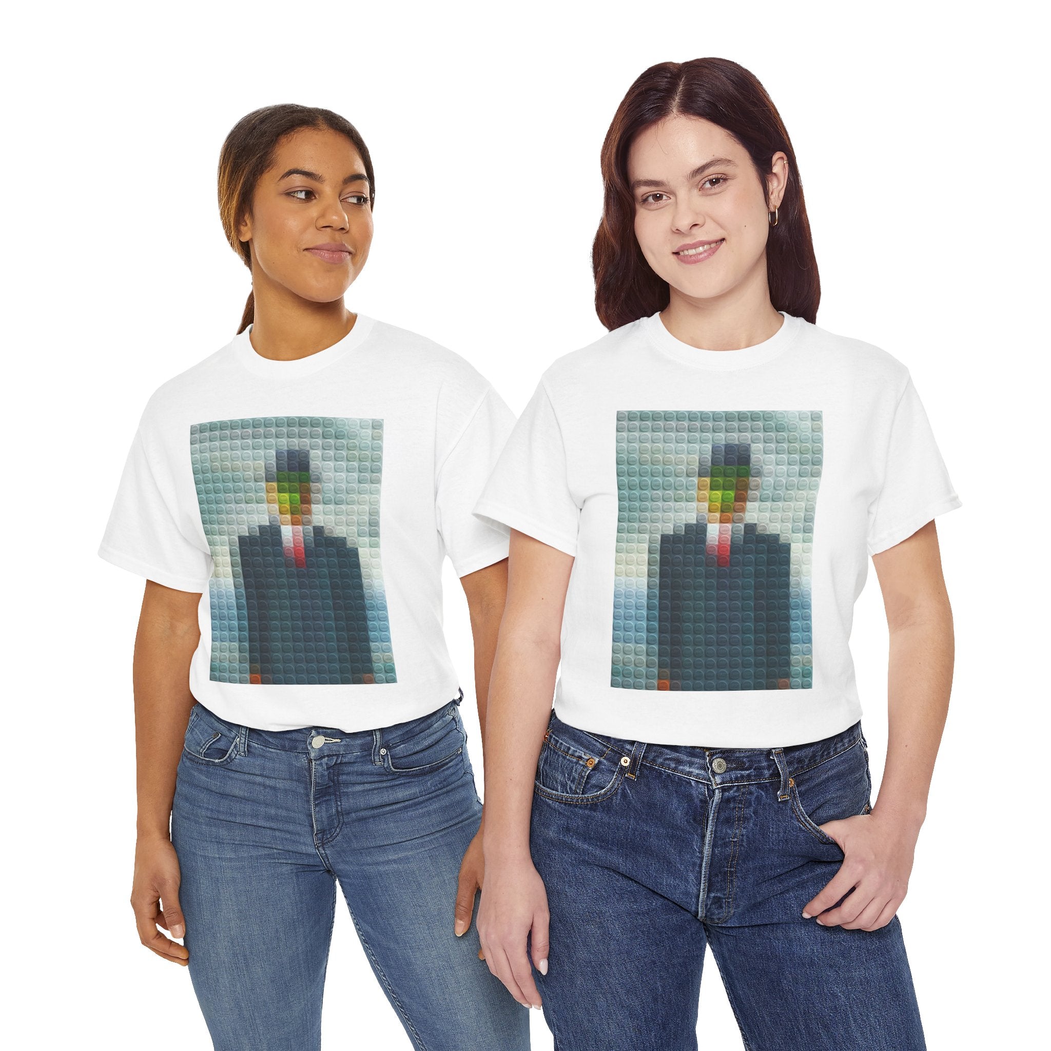 Surreal Pixelated Man - T-Shirt